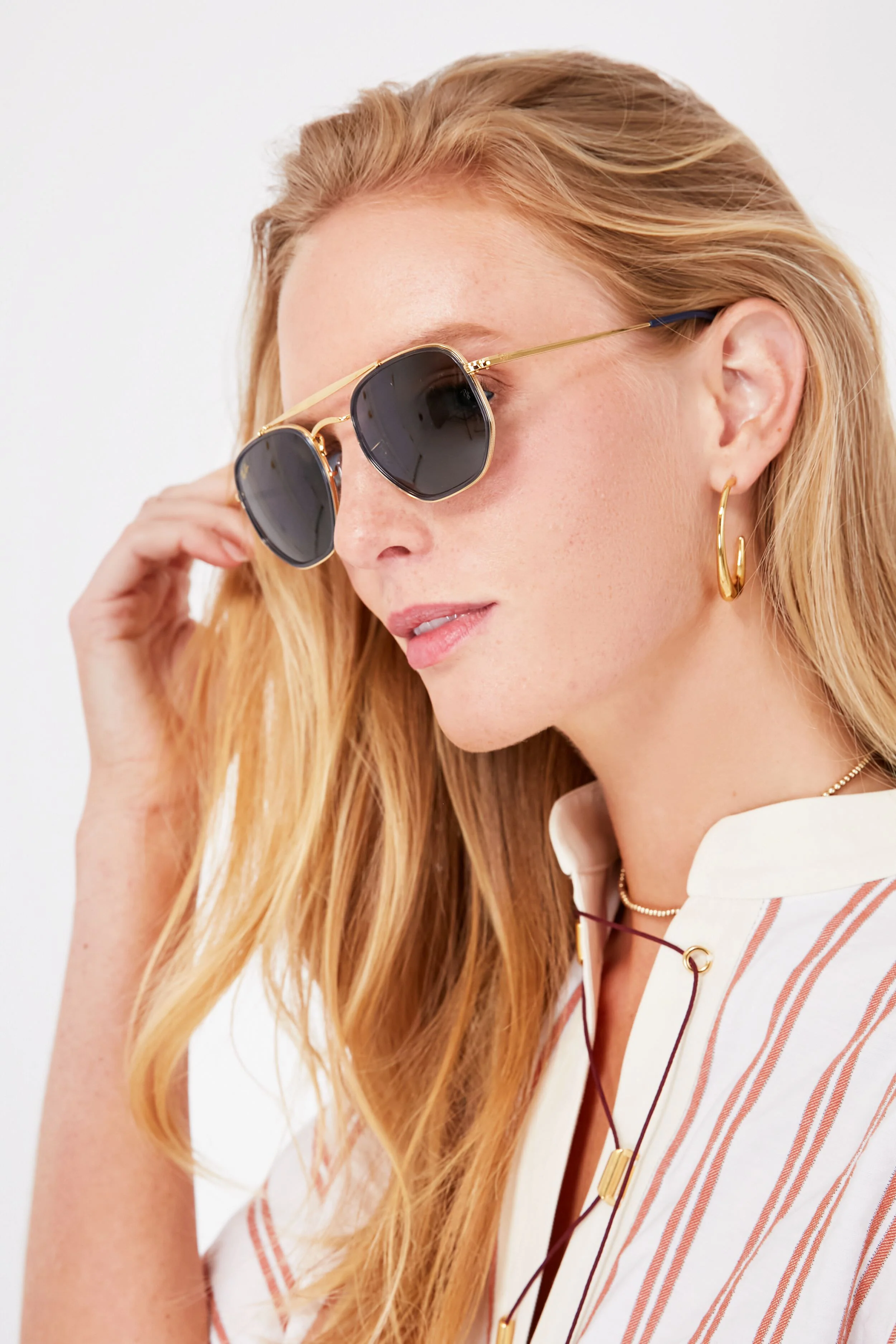 Navy Marshall II Sunglasses - Image 2