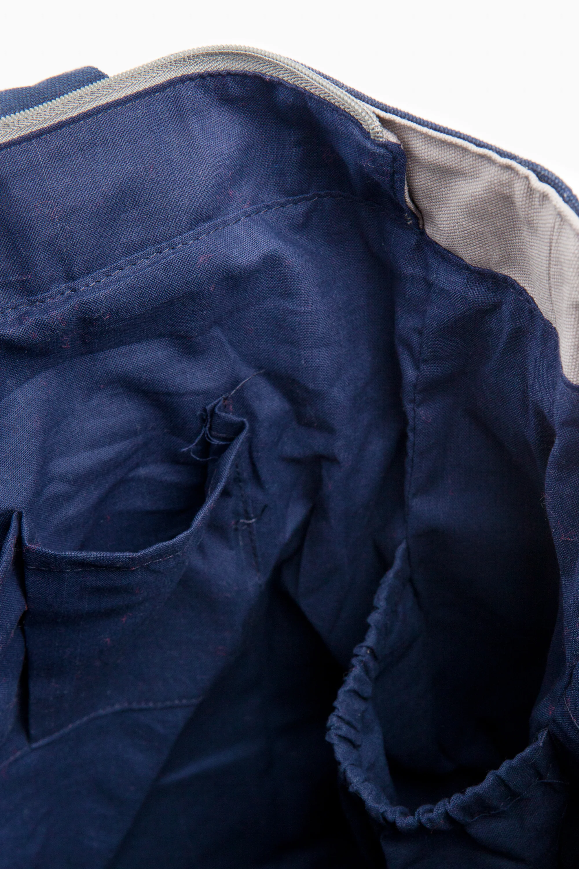 Navy Monogrammed Tennis Tote - Image 4