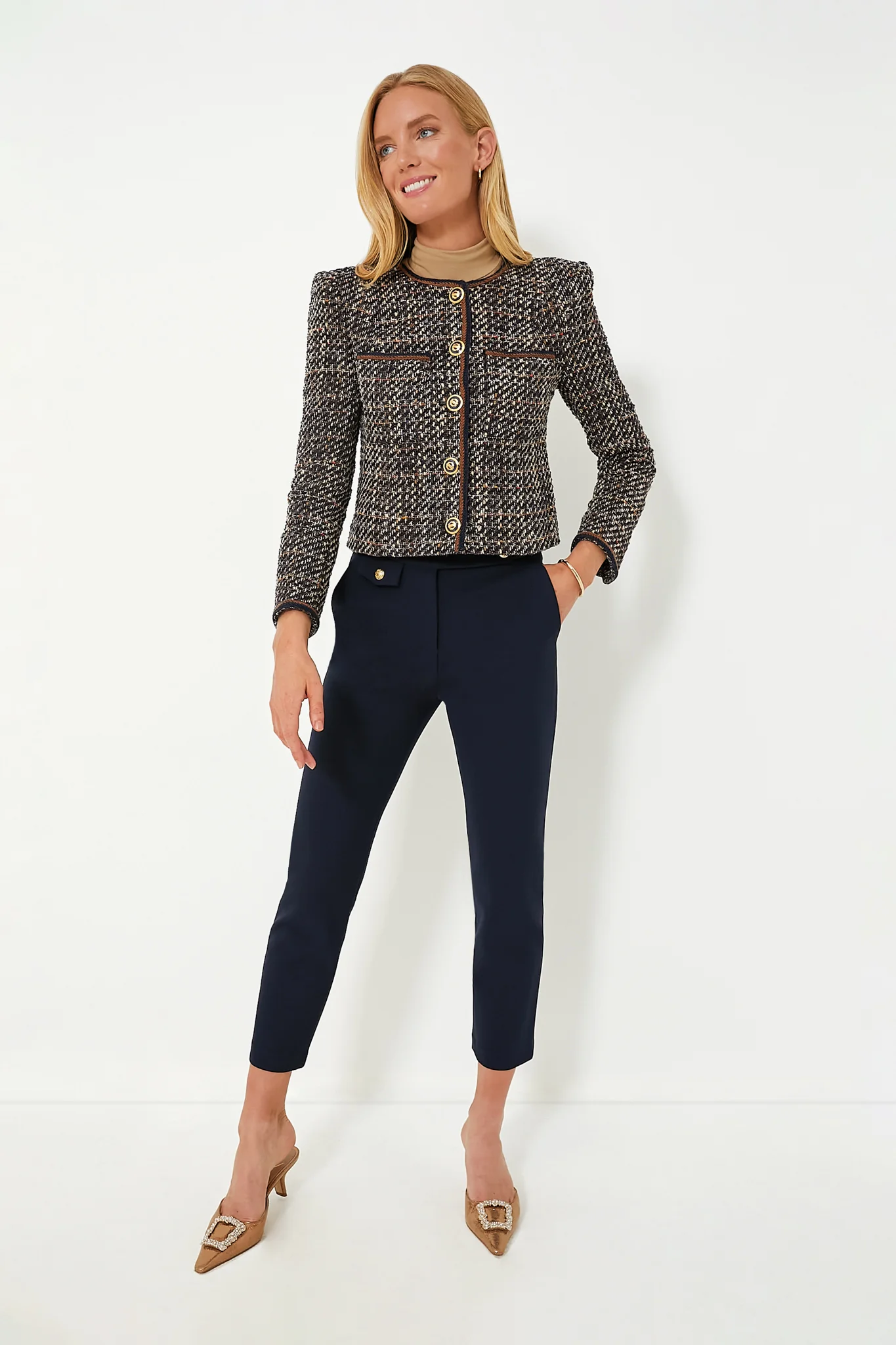 Navy Multi Lars Jacket - Image 7