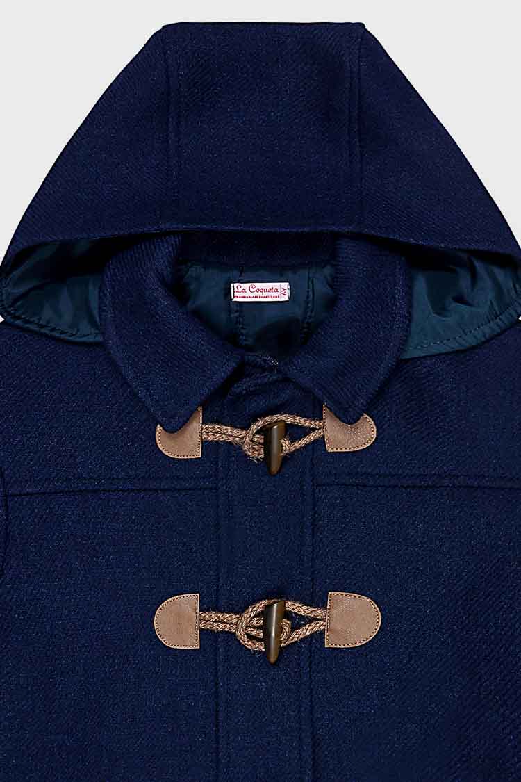 Navy Nicholas Kids Coat - Image 6