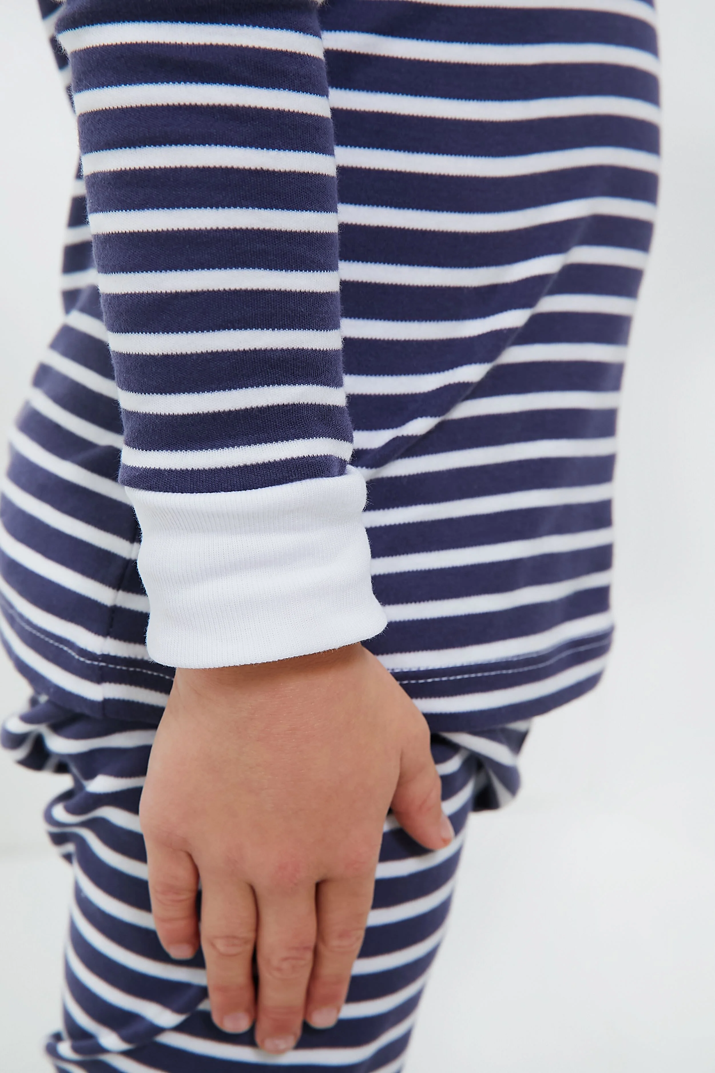 Navy Stripe Pajama Set - Image 9