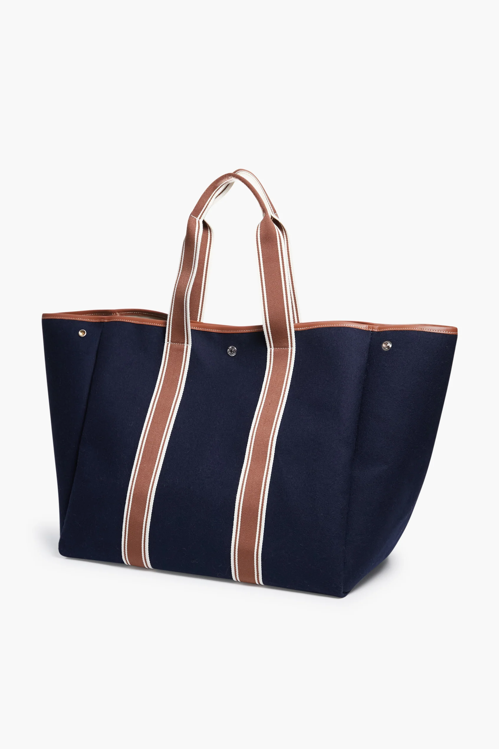 Navy Traversee L Flannel Cruise Tote - Image 6
