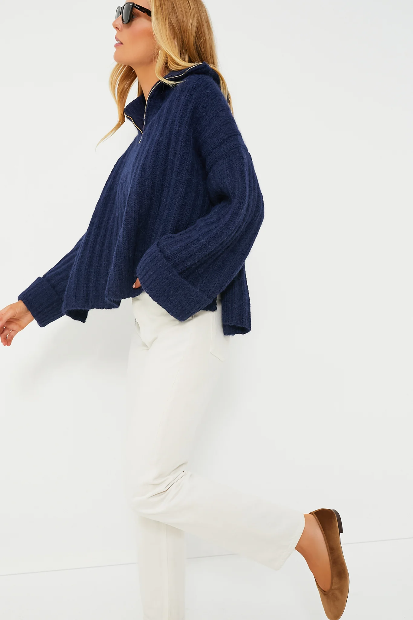 Navy Uma Poncho - Image 3