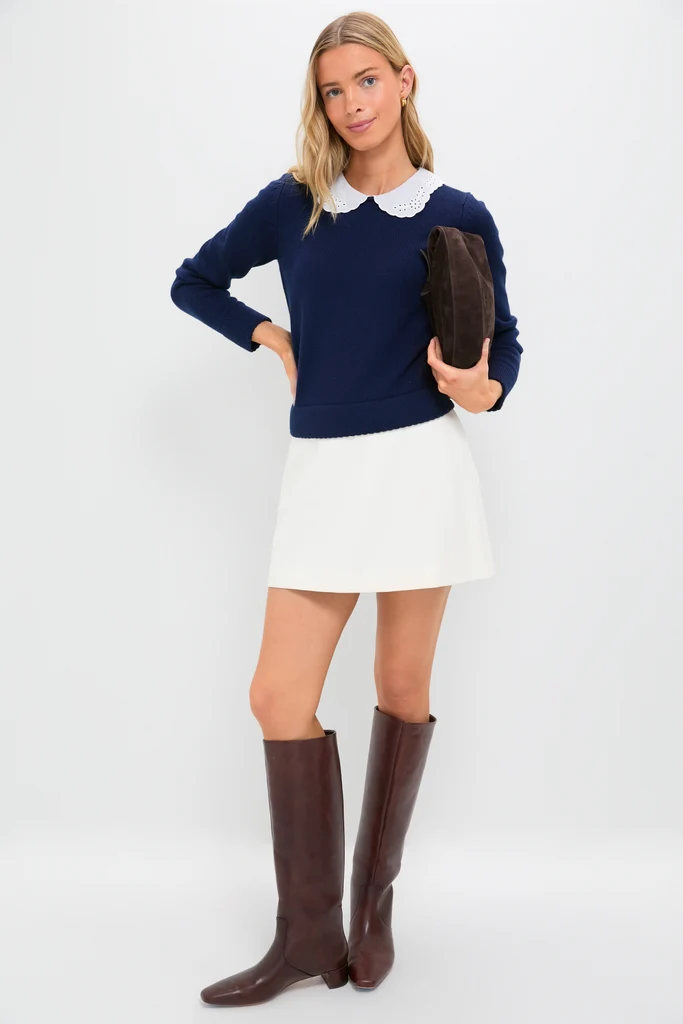 Navy Violette Sweater - Image 2