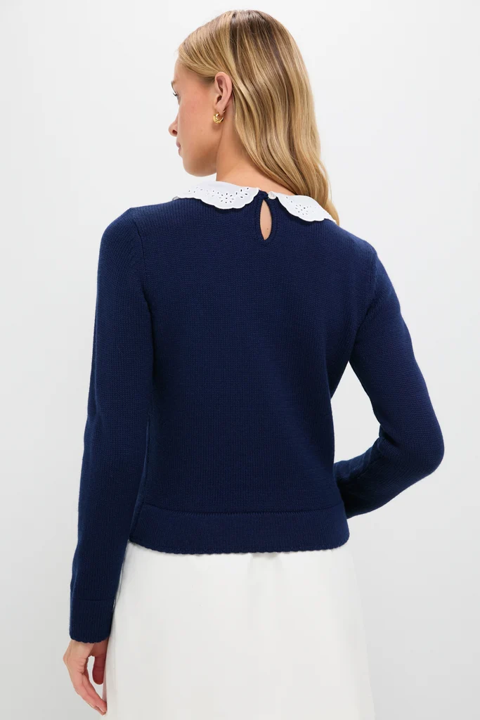 Navy Violette Sweater - Image 4