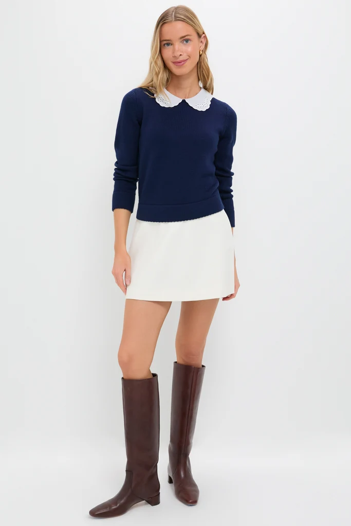 Navy Violette Sweater - Image 6