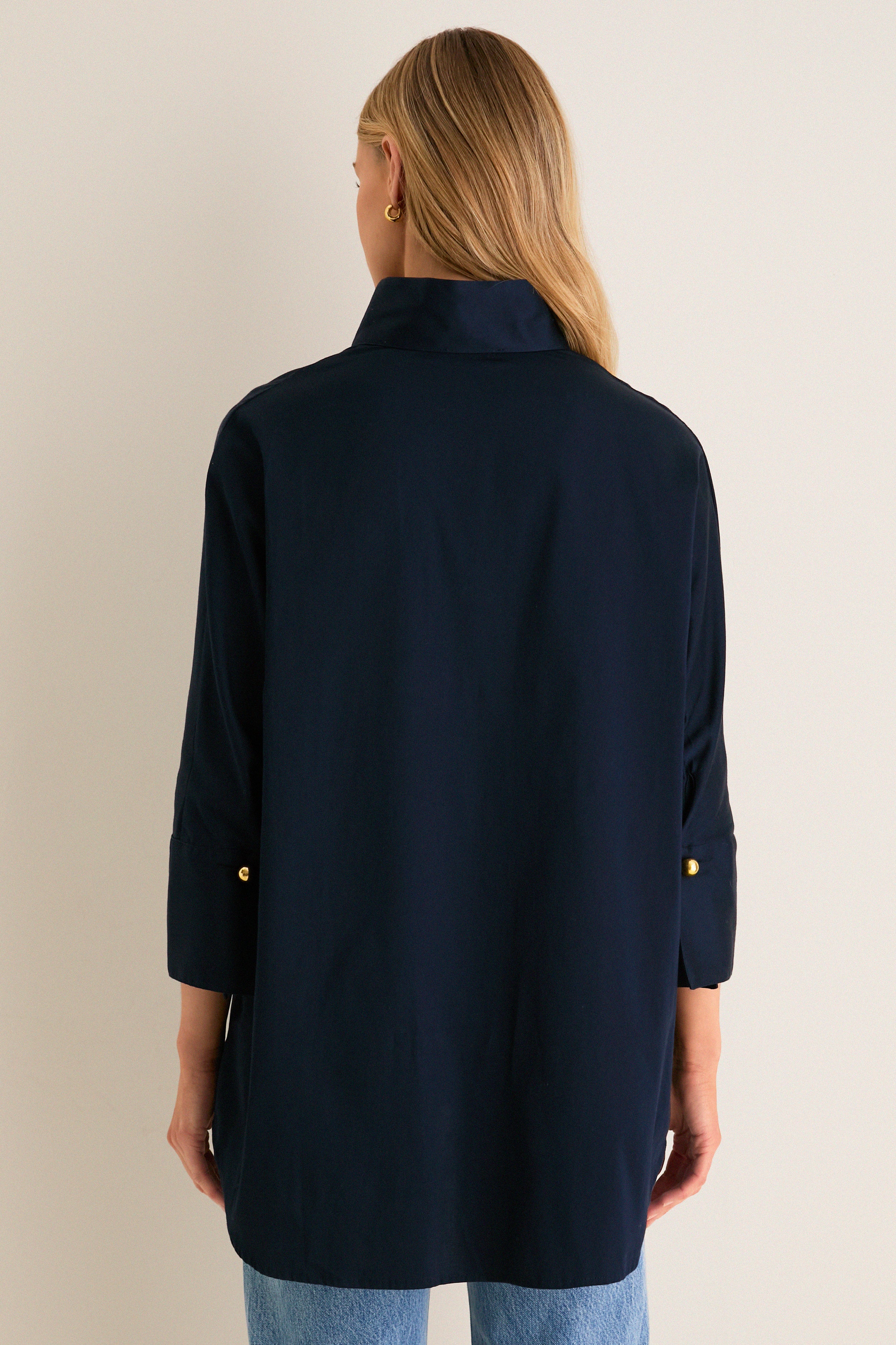 Navy Willow Blouse - Image 4