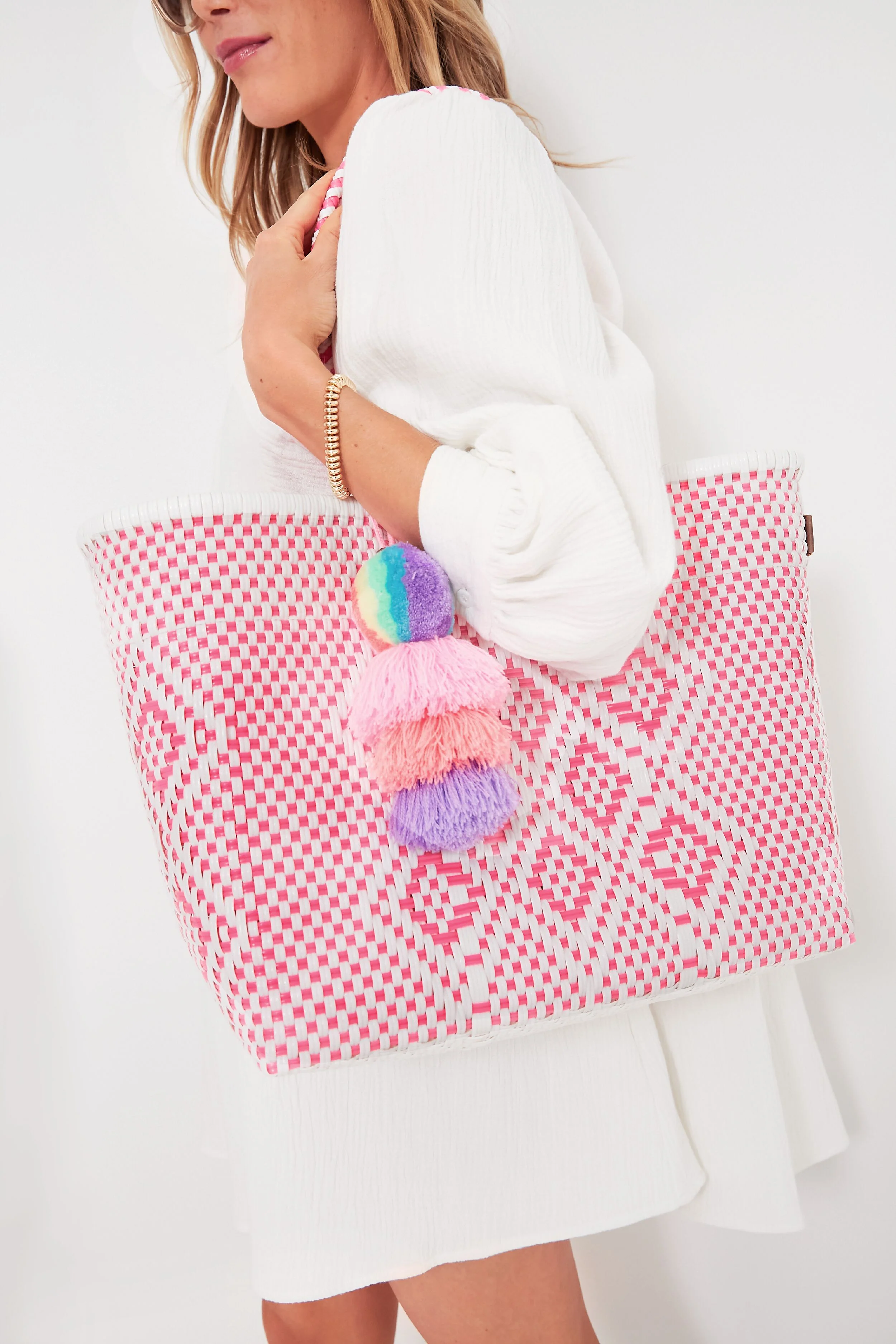 Neon Pink Cocoles Medium Citron Bag - Image 2