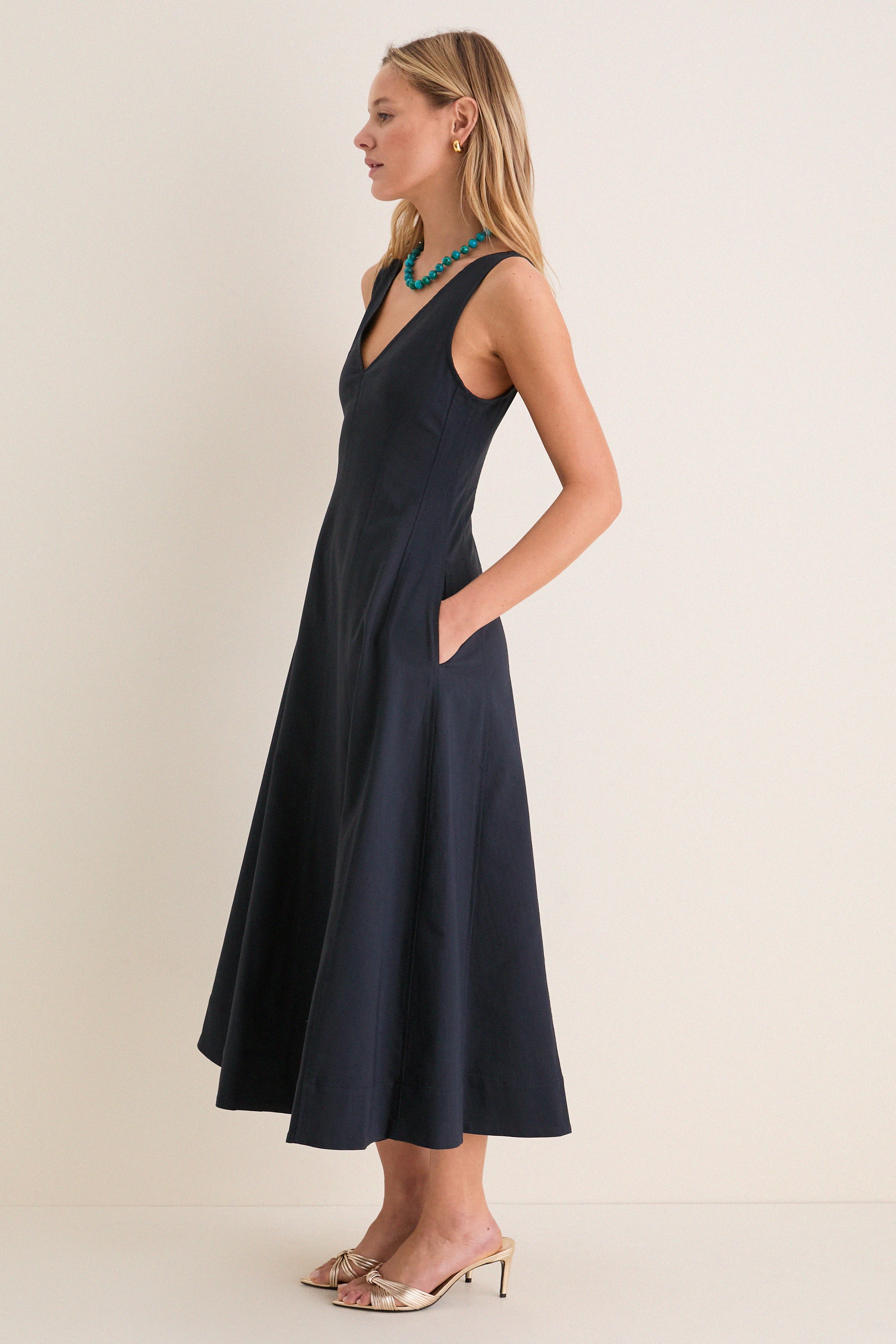 Night Blue Clara Dress - Image 3