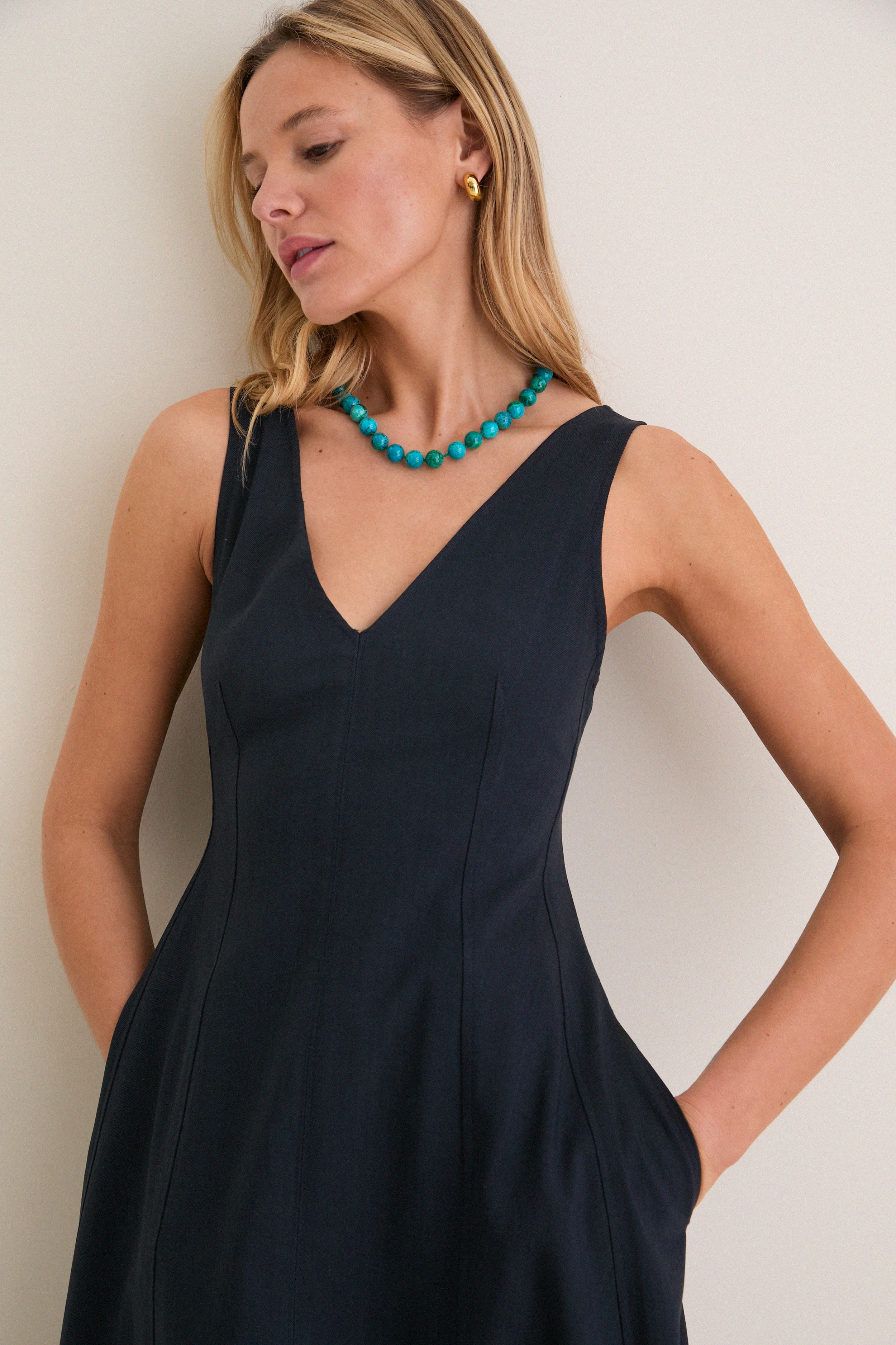 Night Blue Clara Dress - Image 5