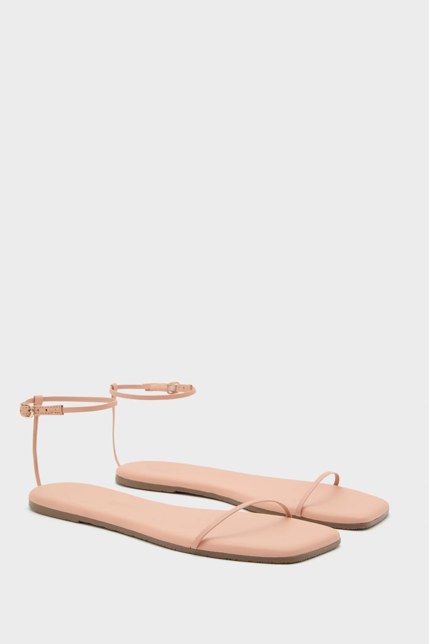 Nude Beach Square Toe Twiggy Sandals - Image 4
