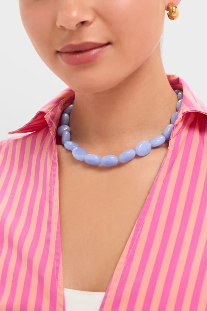 Ocean Blue Caspian Candy Necklace - Image 2