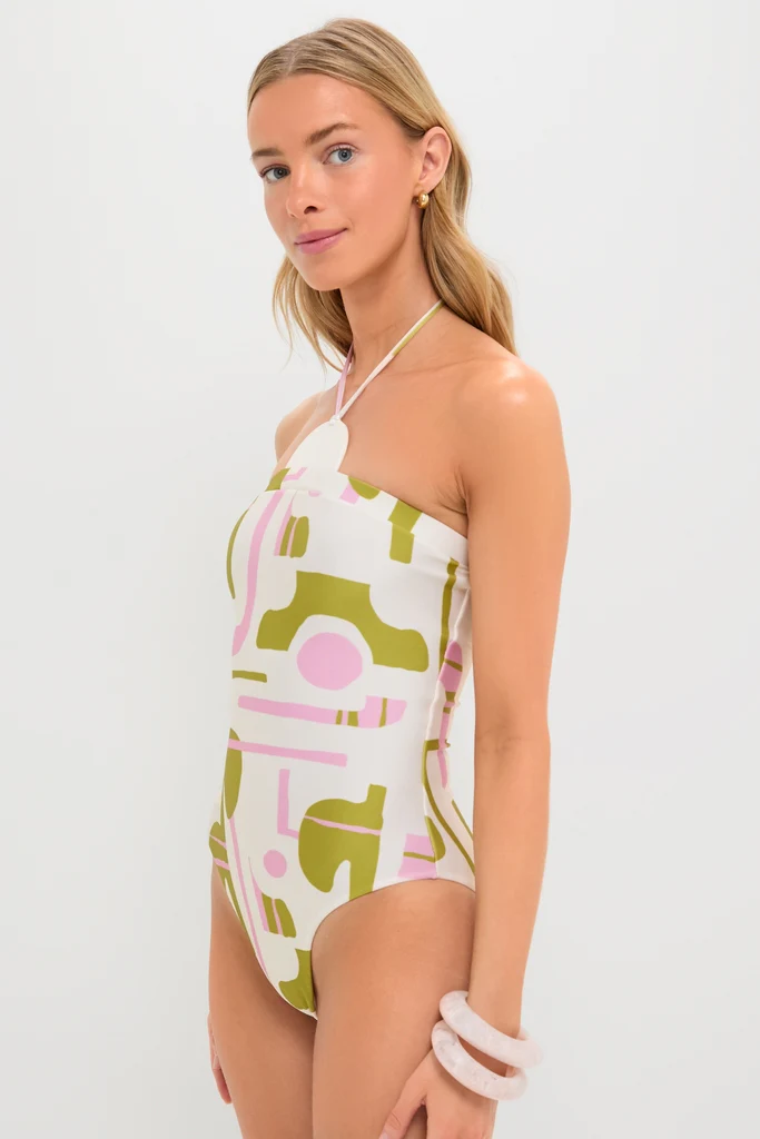 Off-White Balearic Applique Swimsuit - Image 3