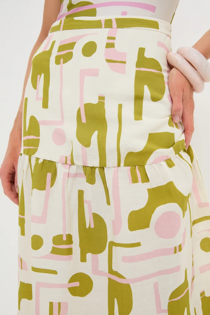 Off-White Balearic Midi Skirt - Image 5
