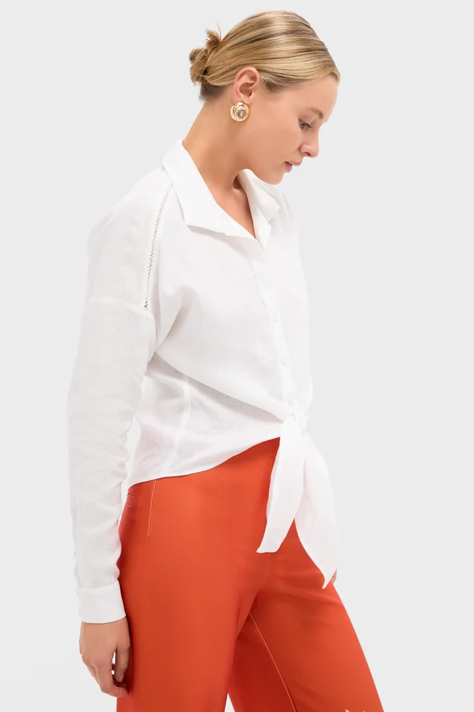 Off-White Obsession Embroidered Shirt - Image 3