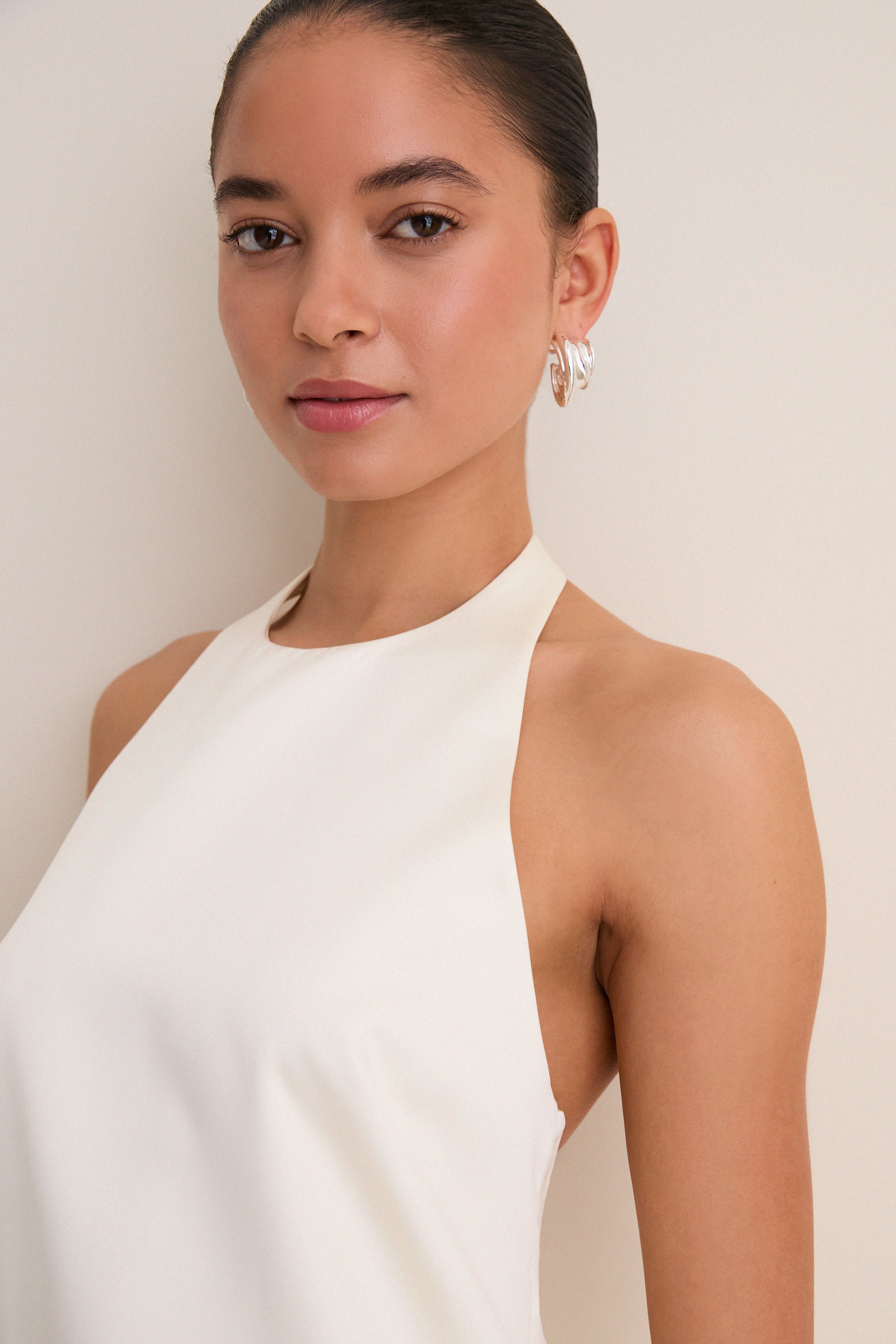 Off White Sophia Mini Dress - Image 5
