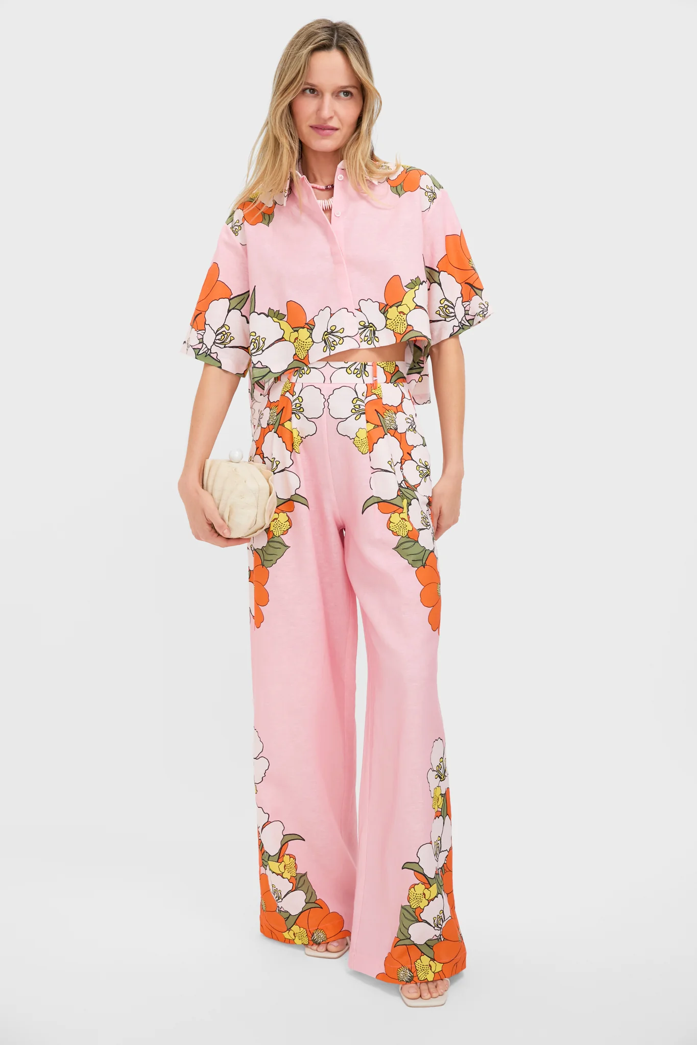 Omnishiro Alani Linen Top - Image 2