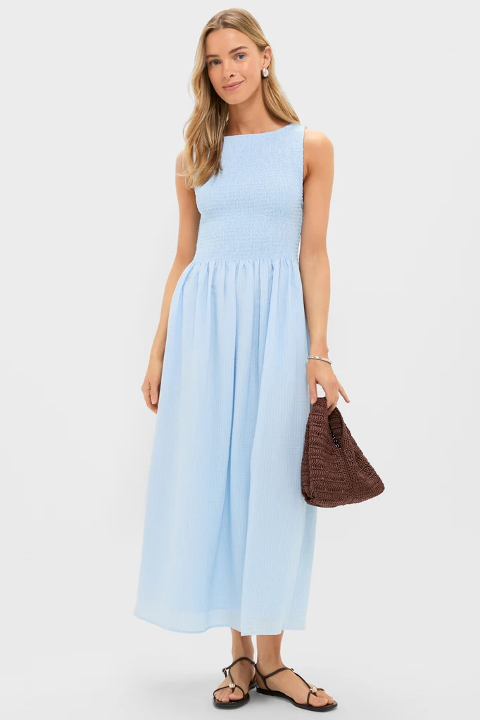 Pale Blue Cosima Nap Dress - Image 3