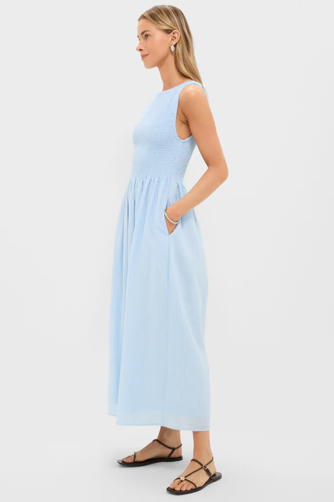 Pale Blue Cosima Nap Dress - Image 4