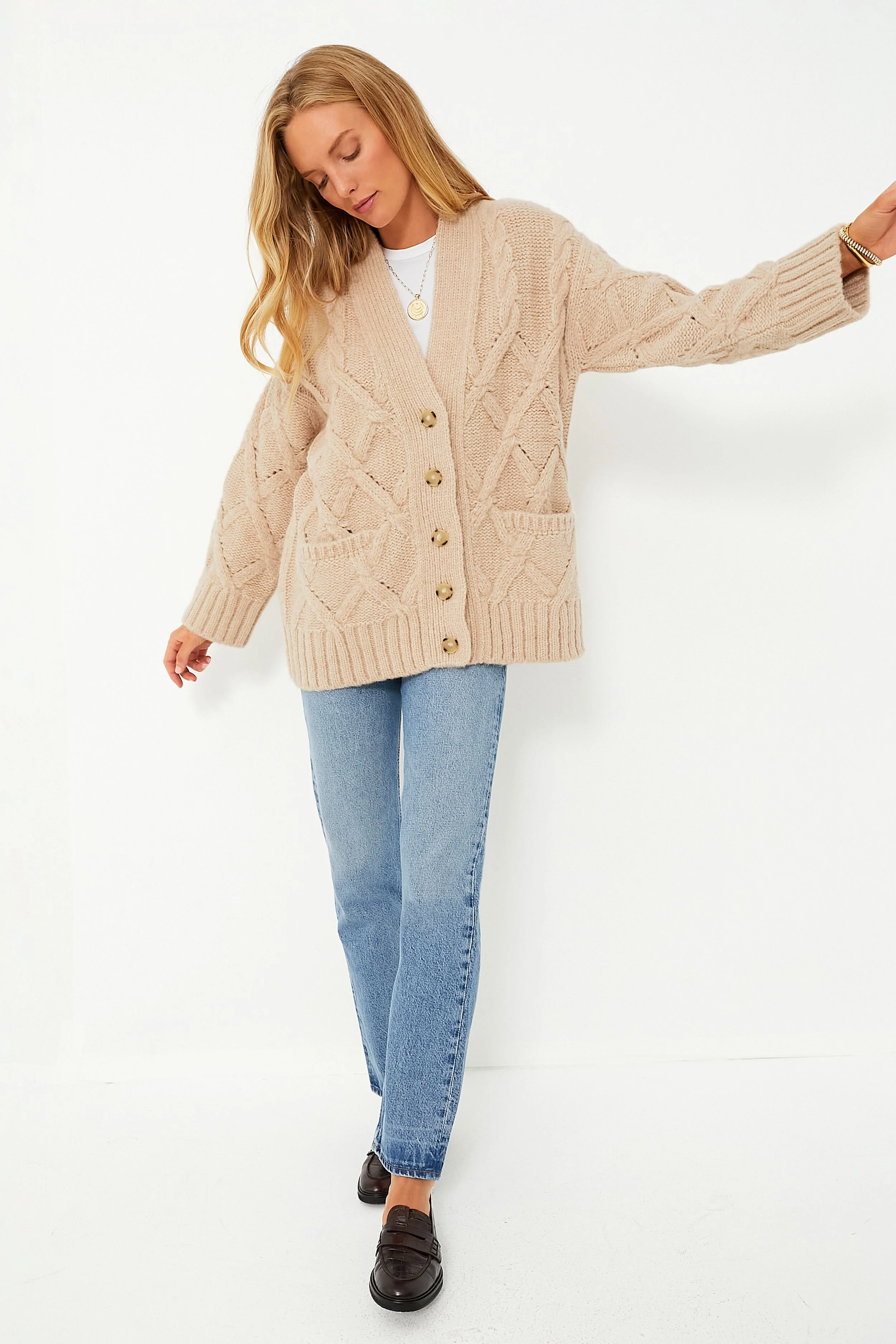 Pale Camel Kayln Cardigan - Image 6
