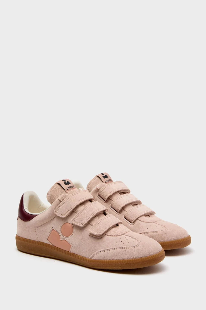 Pale Pink and Peach Beth Sneakers - Image 4