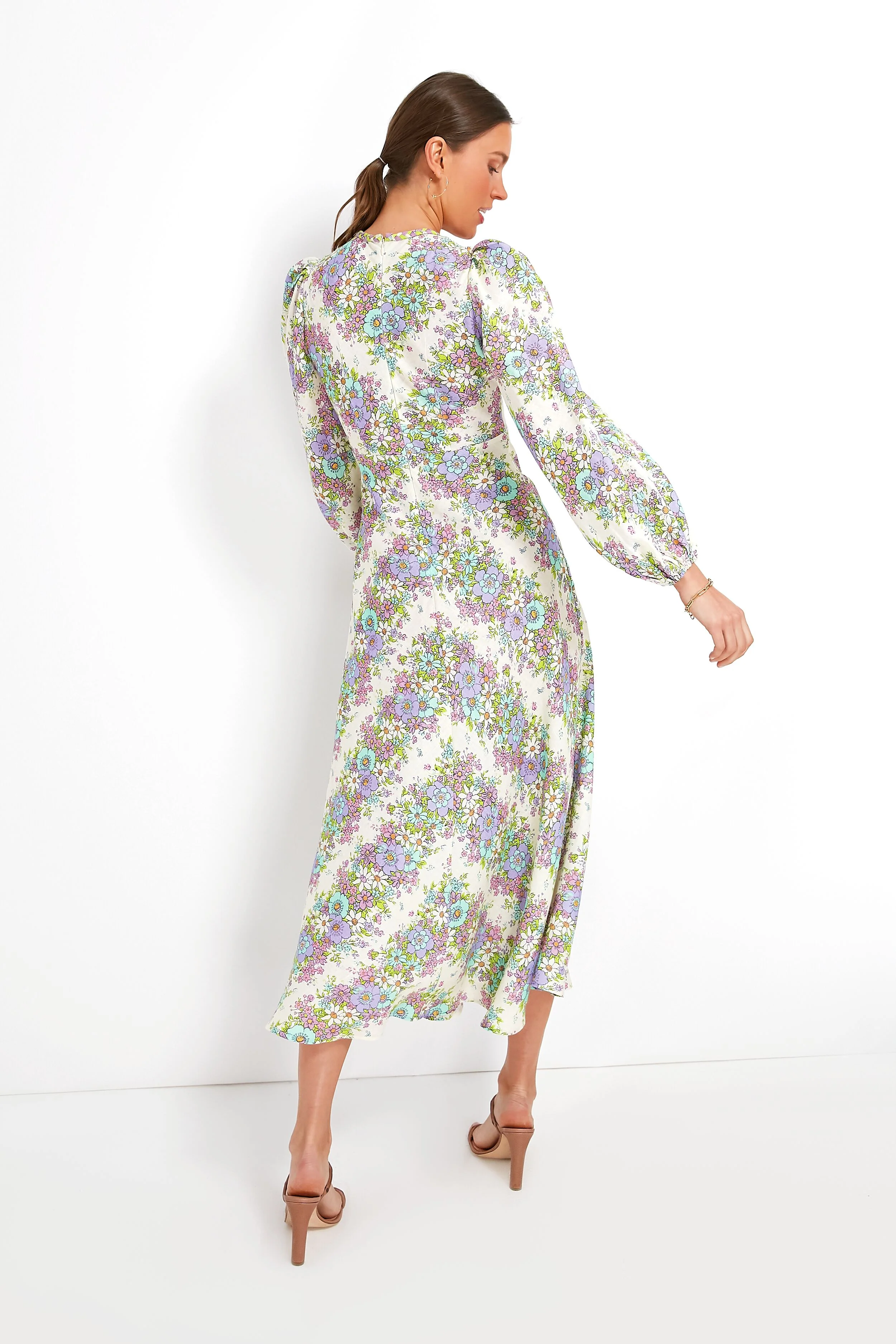 Petal Agnes Midi Dress - Image 4
