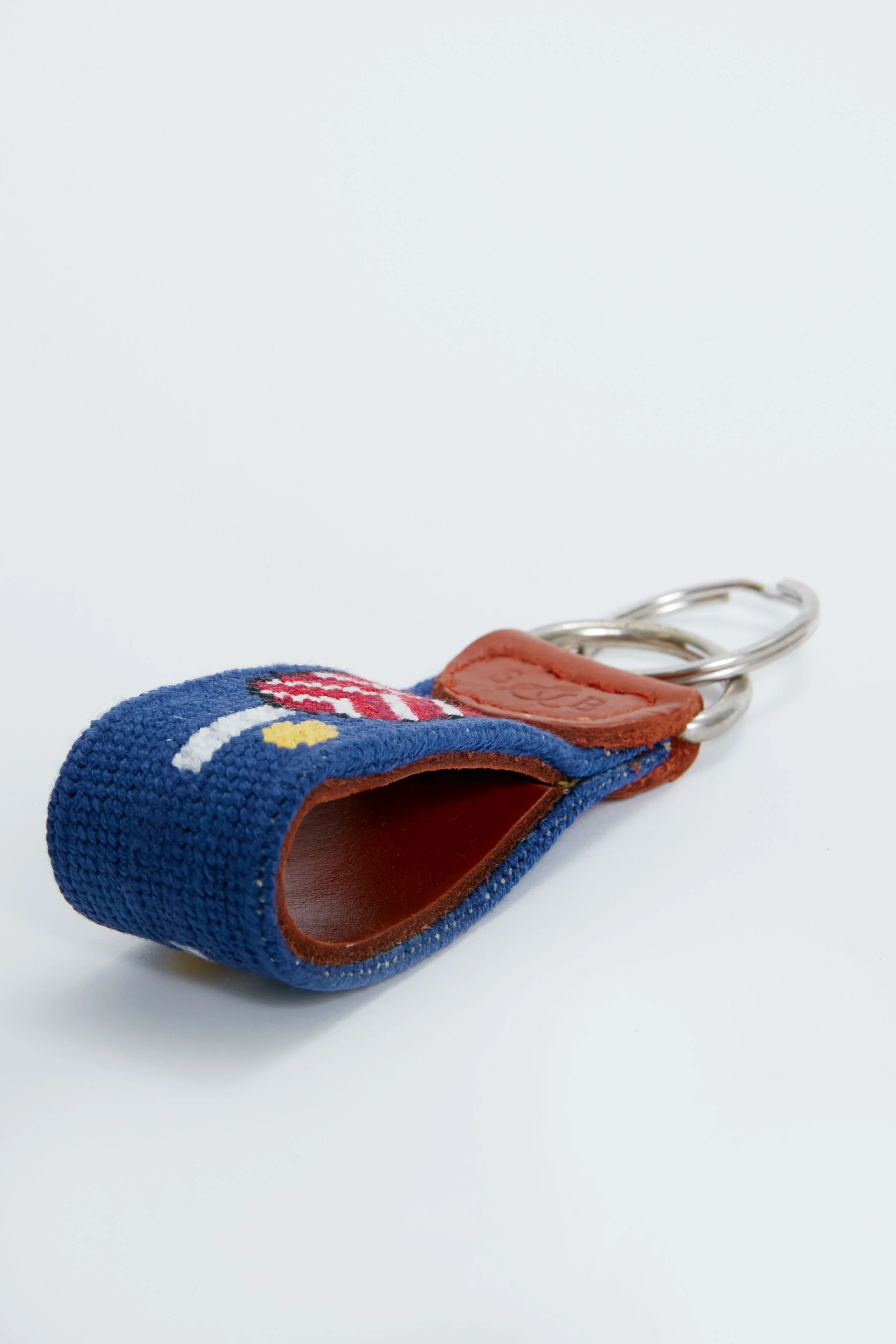 Pickleball Needlepoint Key Fob - Image 2