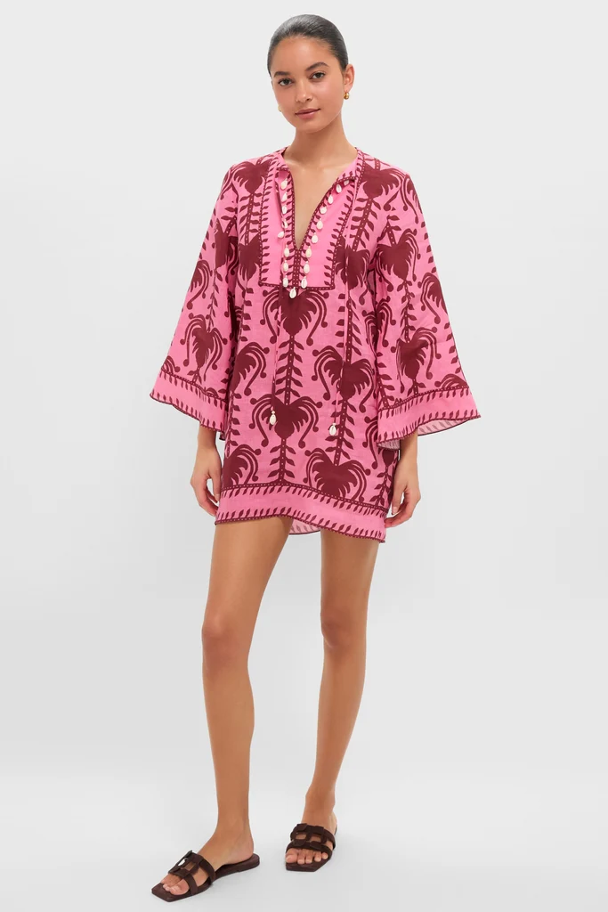 Pink and Cherry Wild Savannah Tunic Dress - Image 6