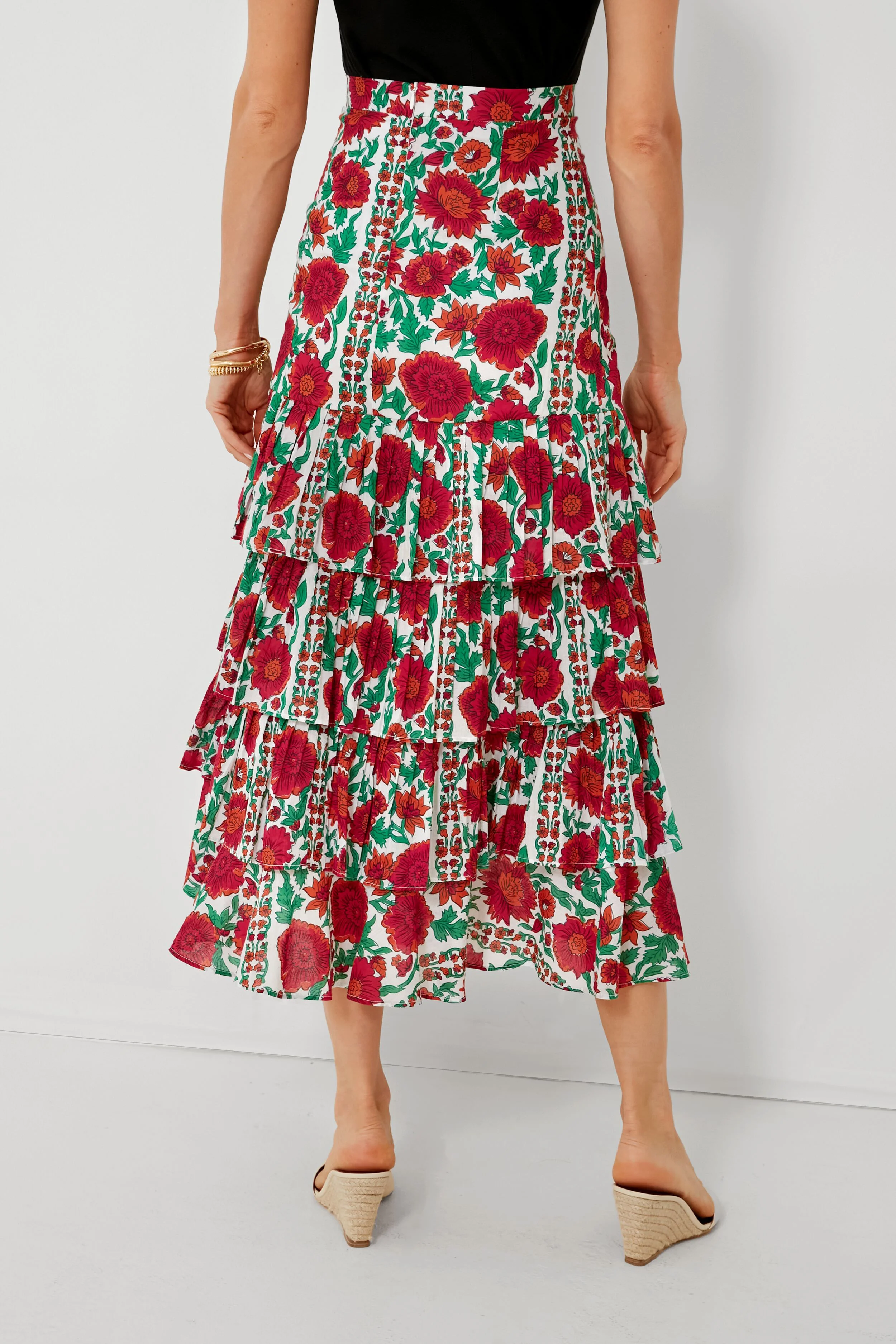 Pink Dijon Honduras Maxi Skirt - Image 4