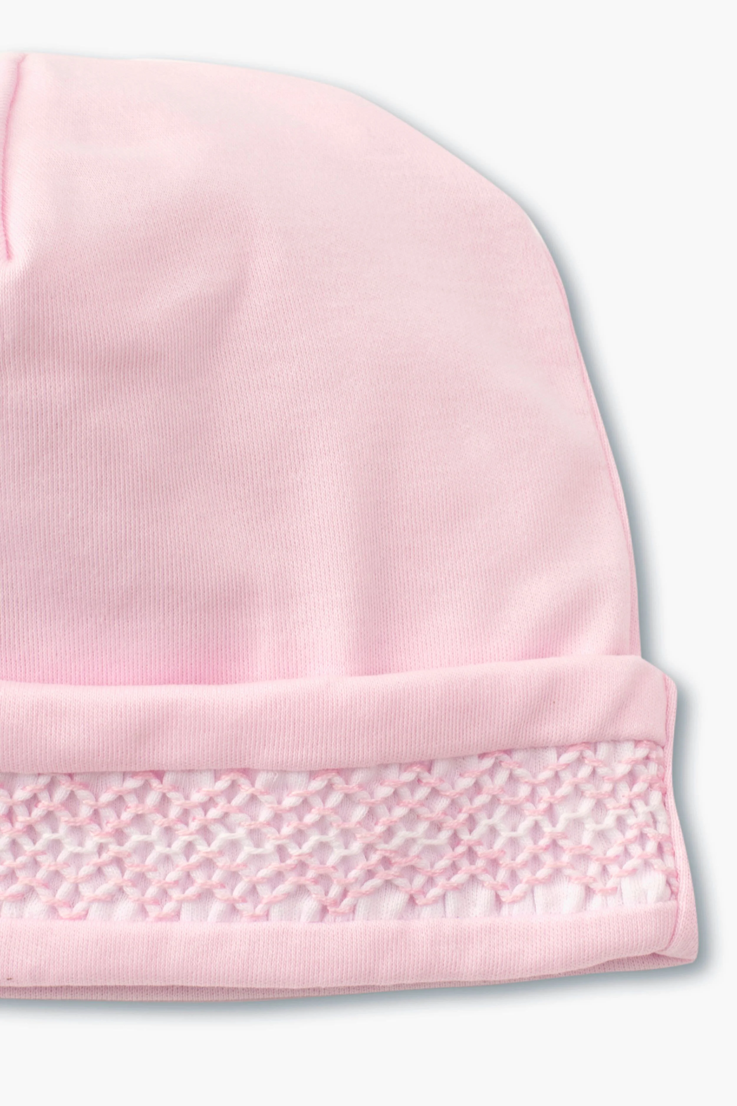 Pink Hand Smocked Hat - Image 2
