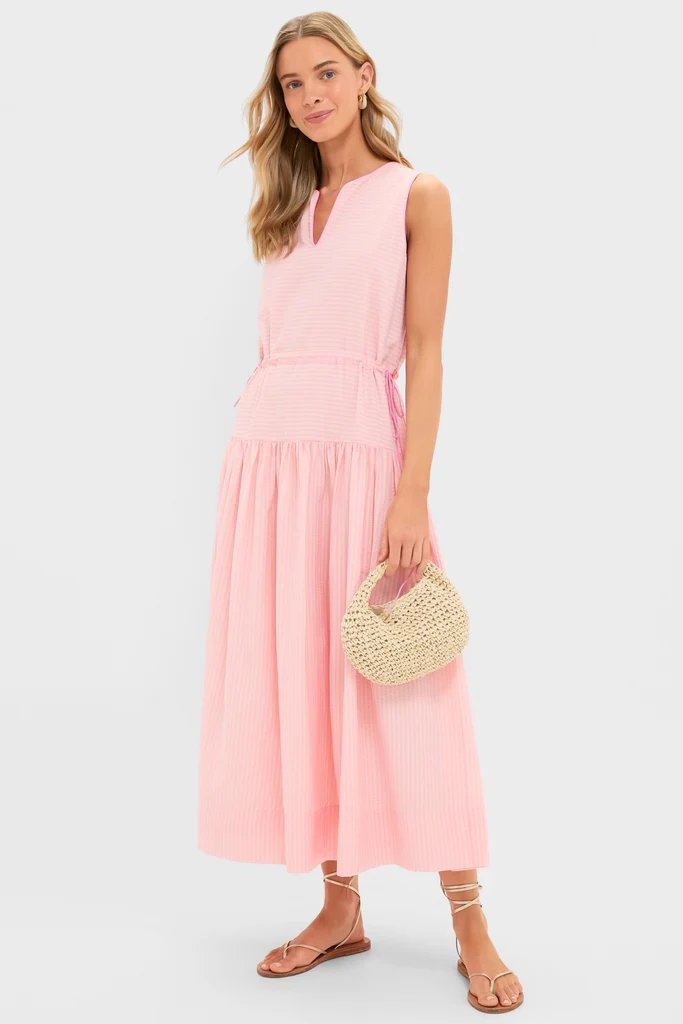 Pink Peach Charlotte Maxi Dress - Image 3