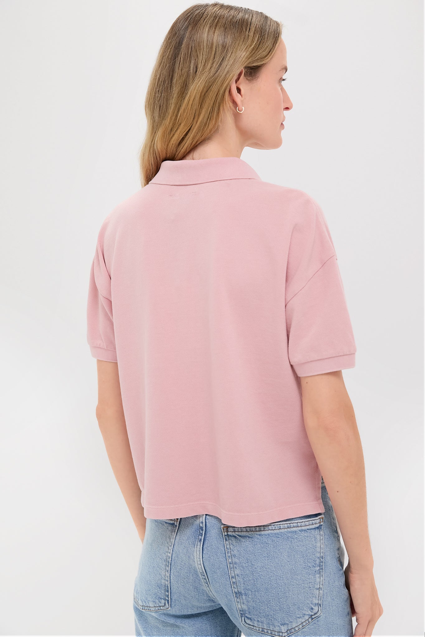 Pink Pique Holmes Boyfriend Polo - Image 4