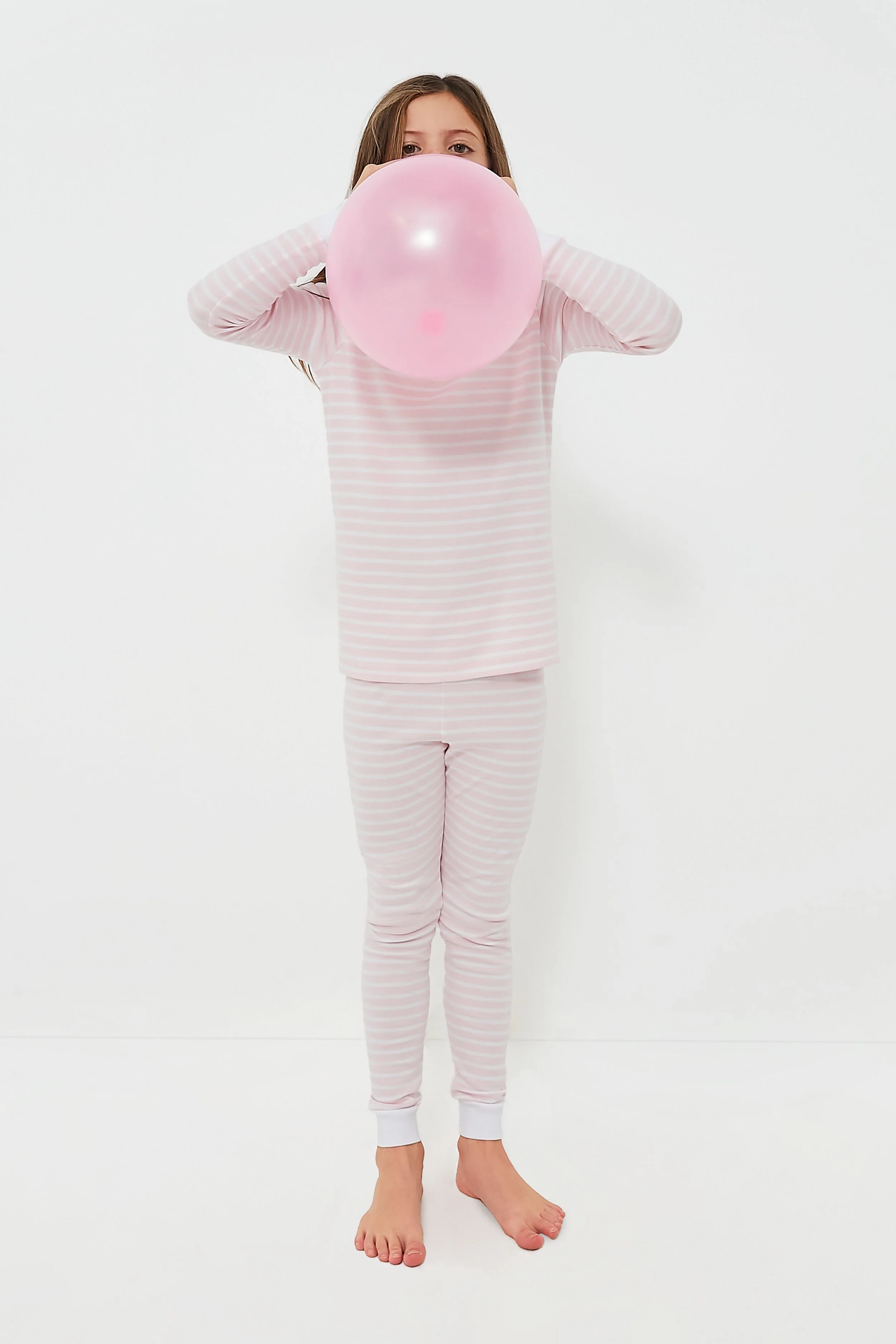 Pink Stripe Pajama Set - Image 2