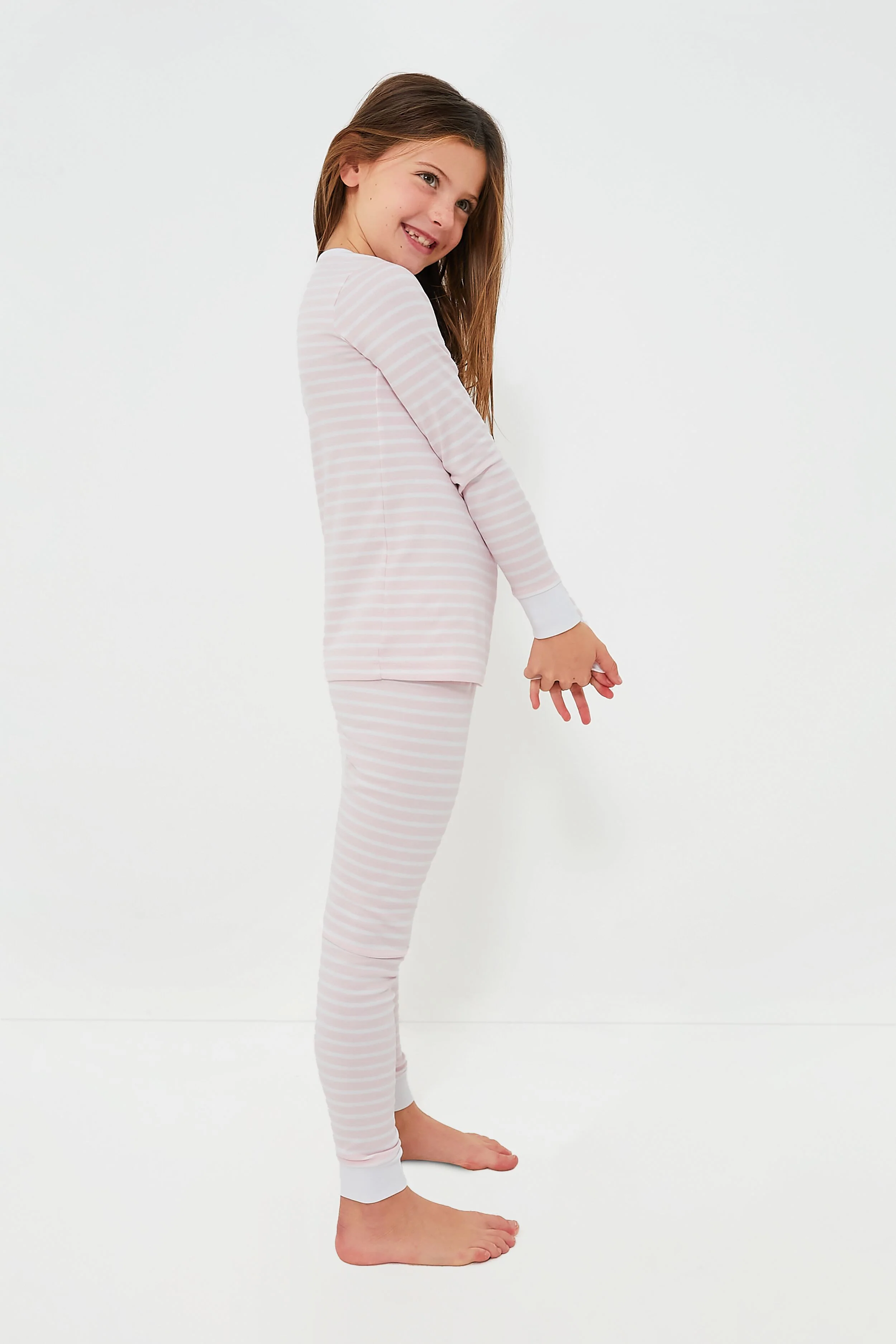 Pink Stripe Pajama Set - Image 3