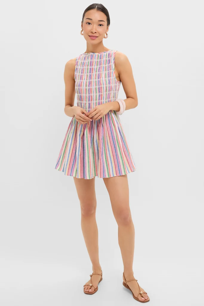 Rainbow Katinka Mini Dress - Image 6