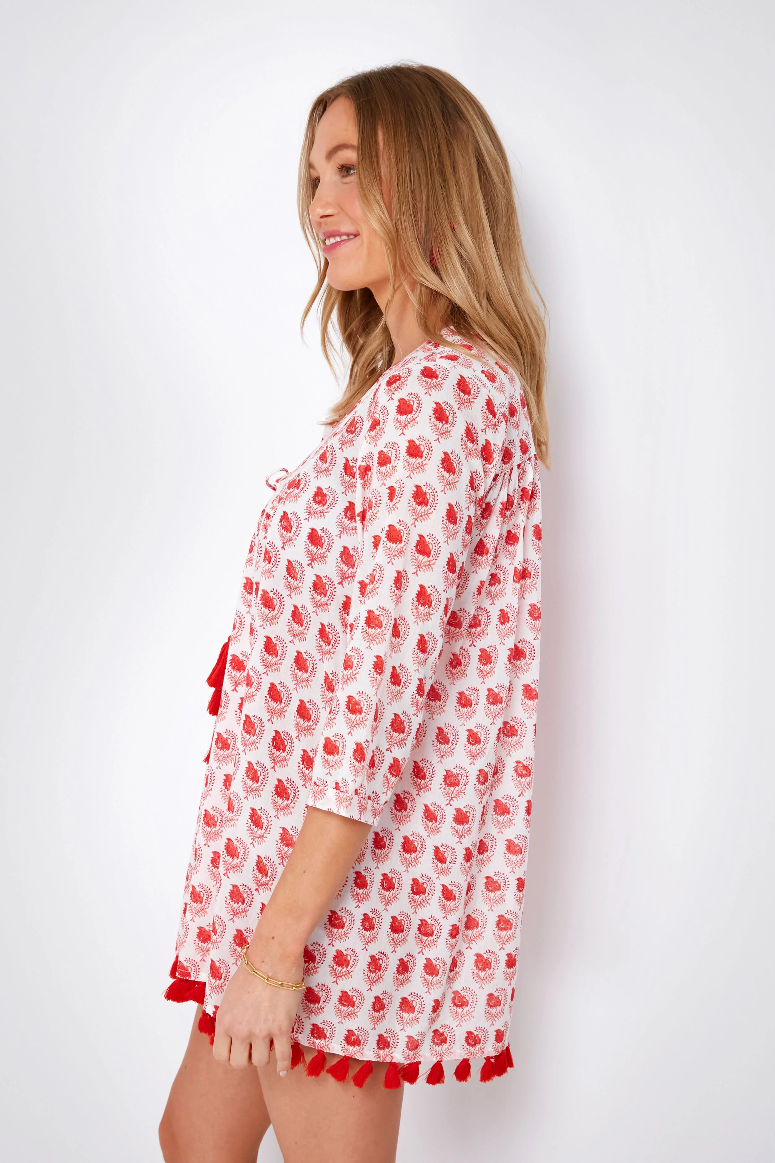 Red Caitlin Seychelles Tunic - Image 3