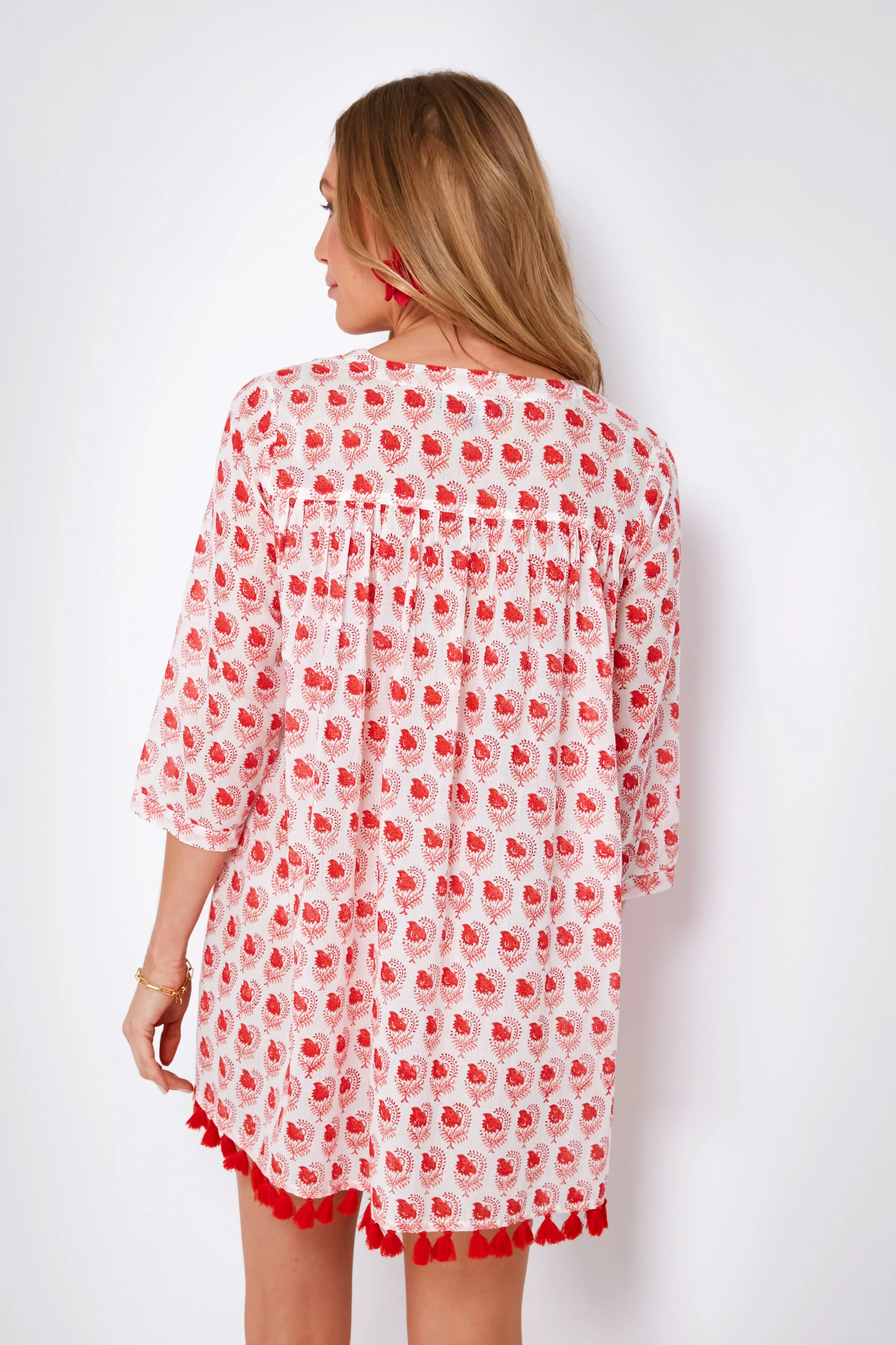 Red Caitlin Seychelles Tunic - Image 4