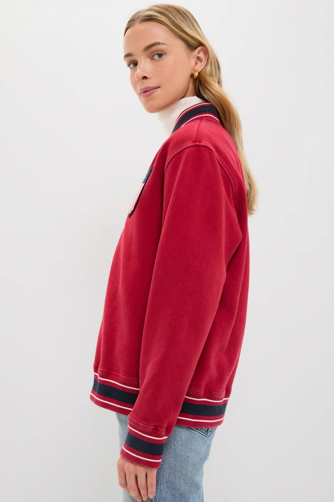 Red Shaun Quarter Zip - Image 5