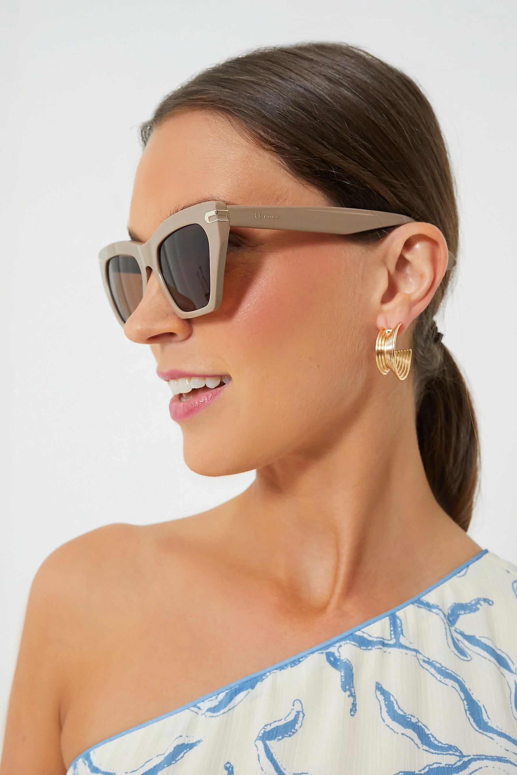 Rose Taupe Heather Sunglasses - Image 2