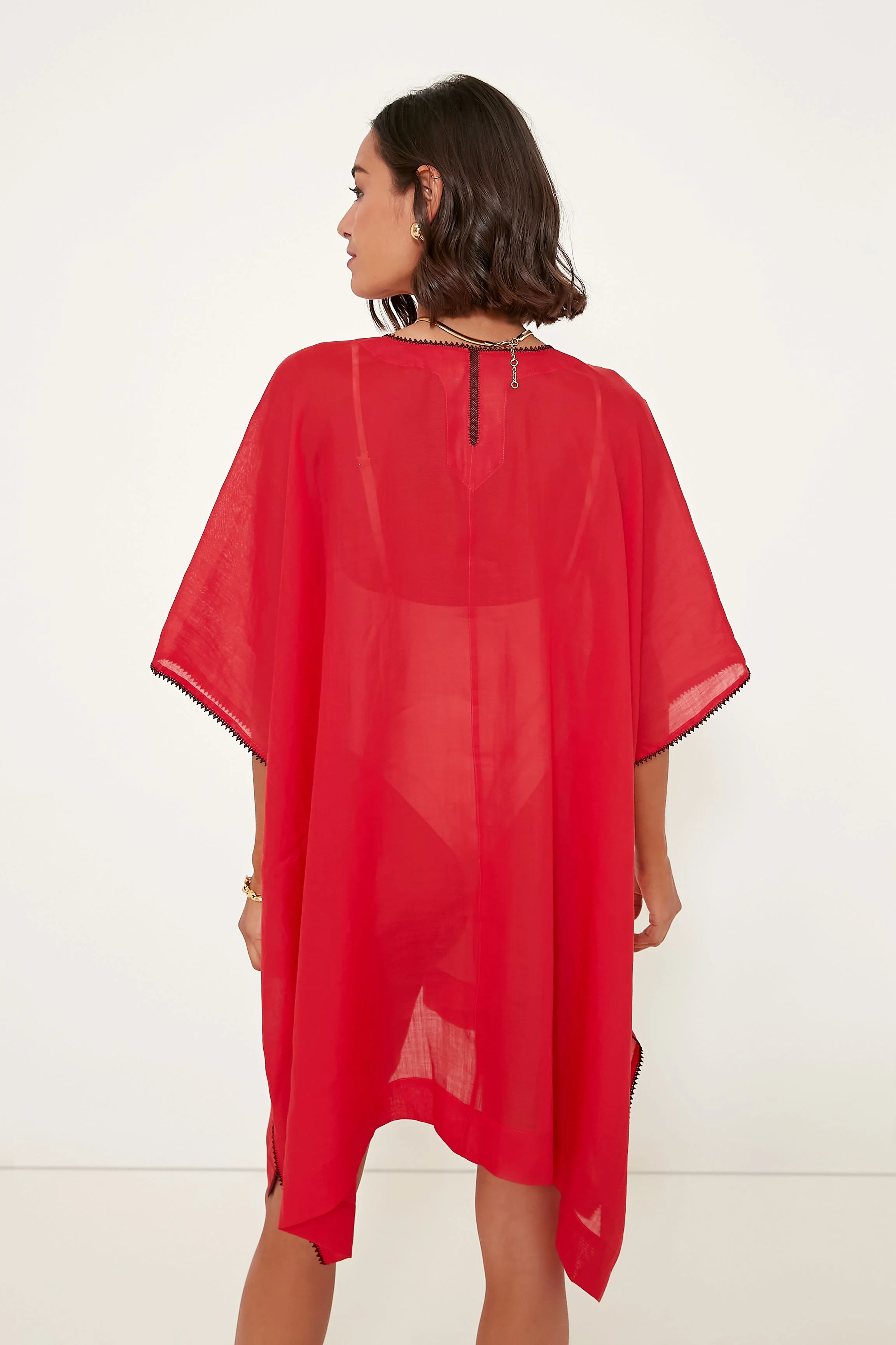 Rouge Red Laverne Kaftan - Image 4