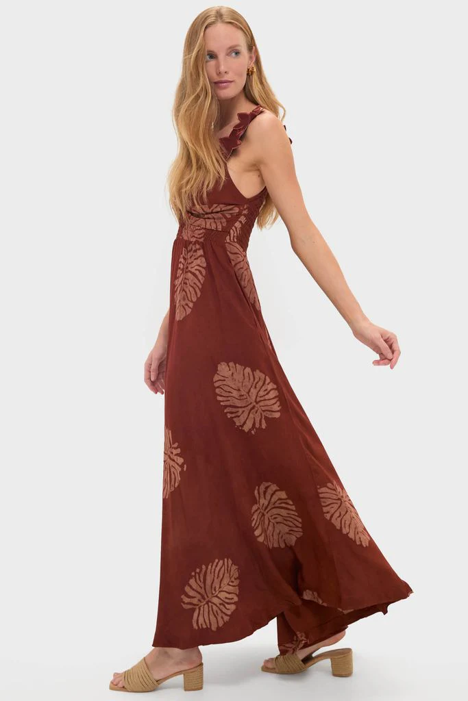 Rust Toye Dress - Image 3
