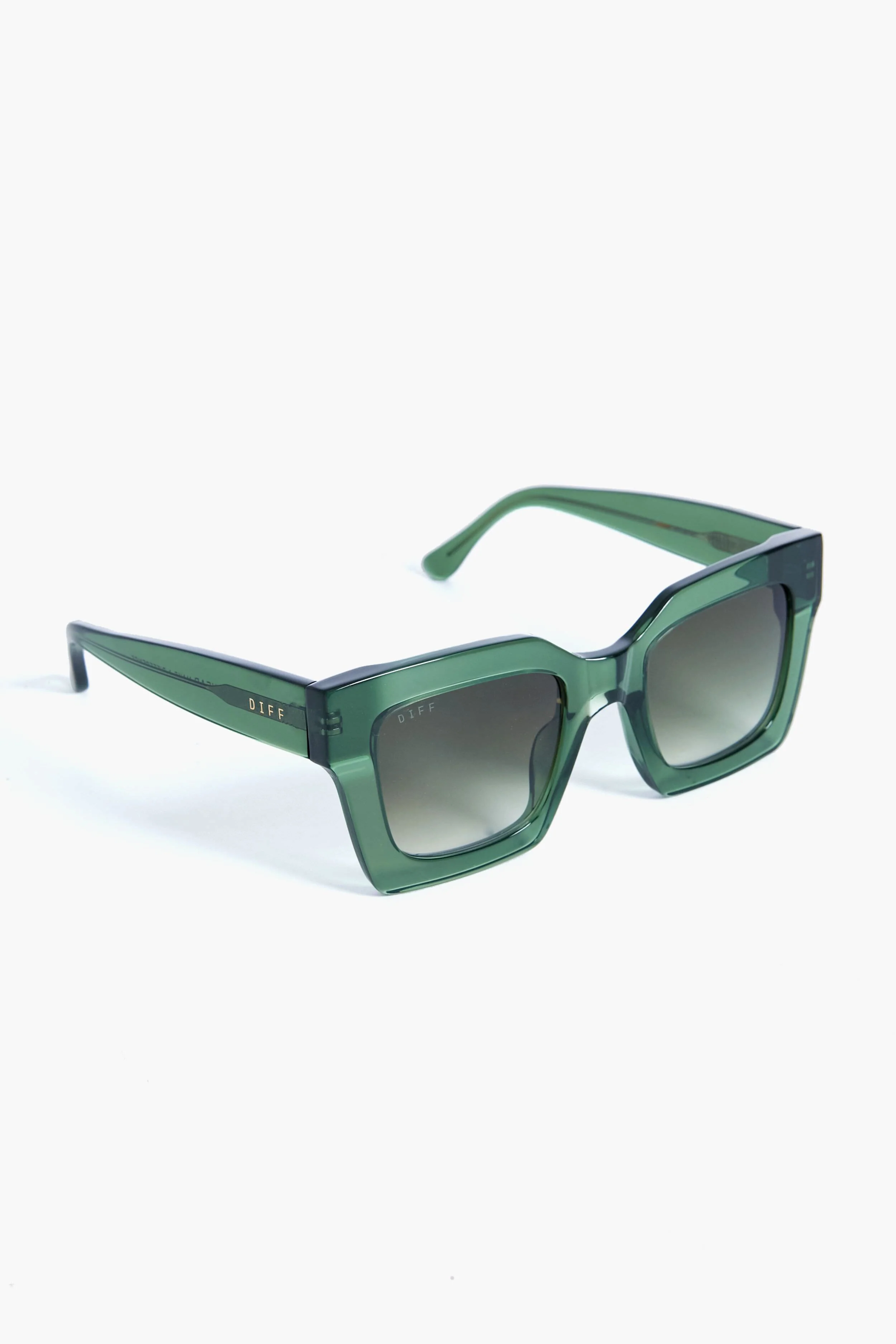 Sage Crystal Gradient Dani Sunglasses - Image 3