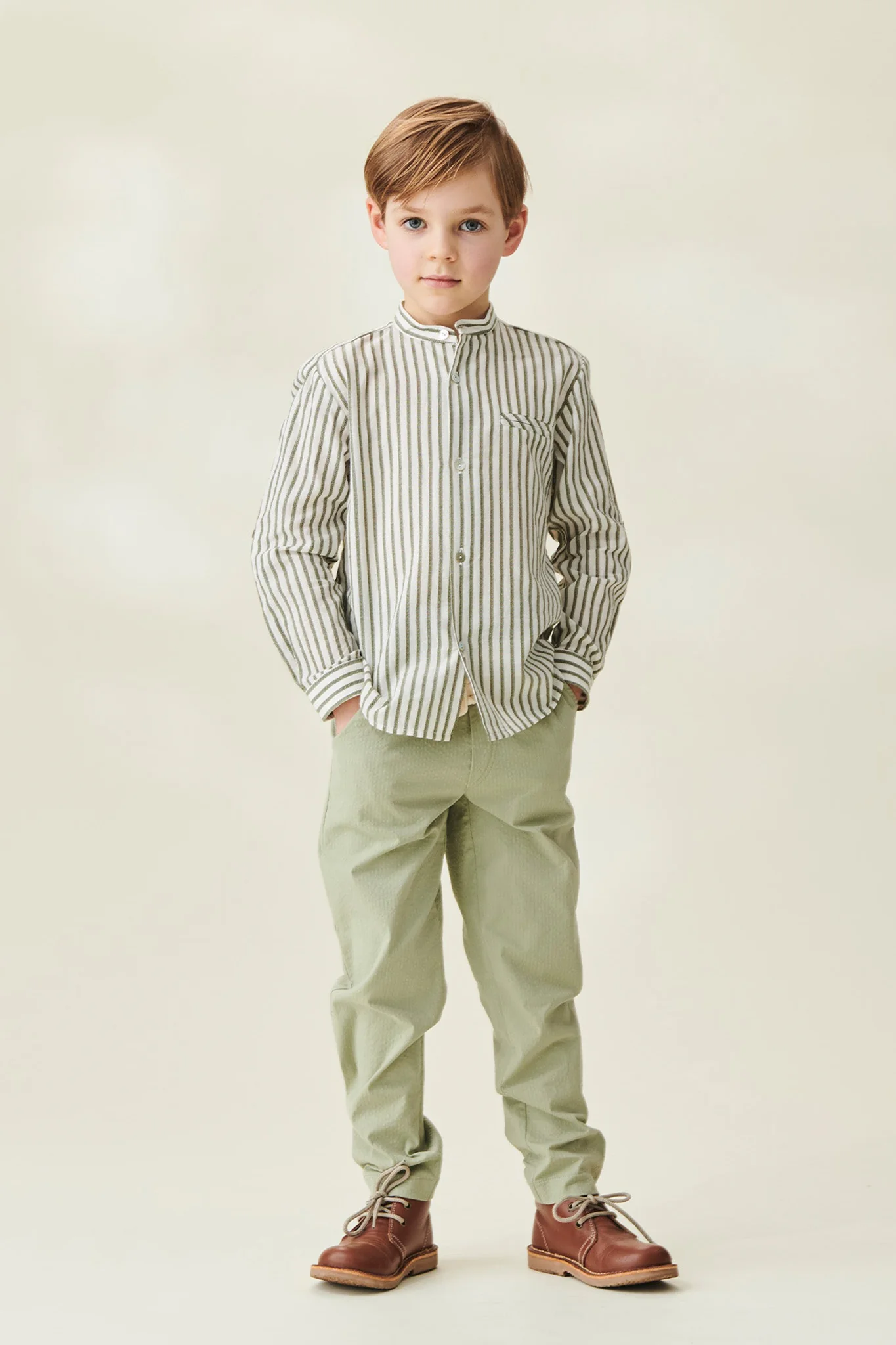 Sage Green Andreas Trouser - Image 6