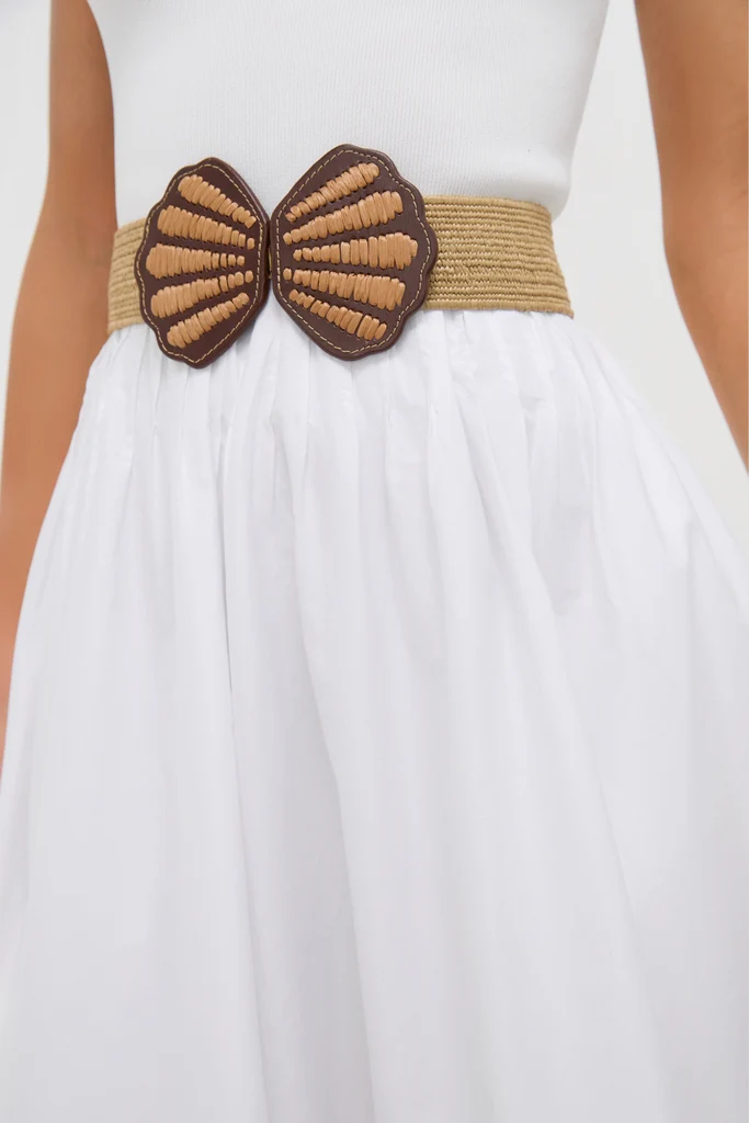 Sand and Chocolate Boho Seashells Belt - Image 2