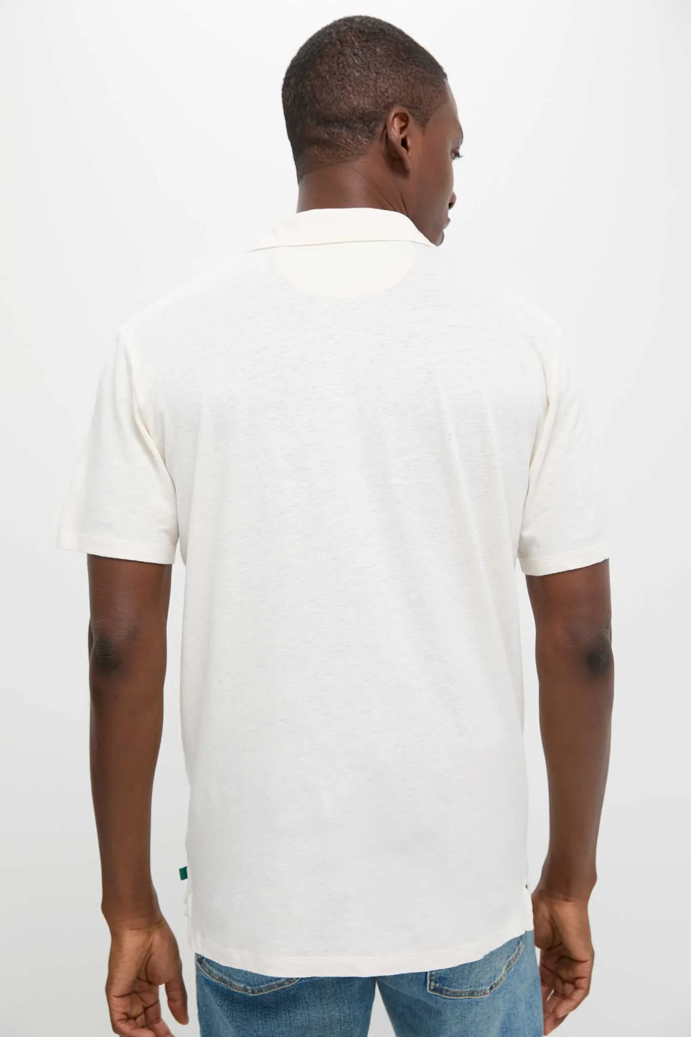 Sand Drift Linen Polo - Image 4