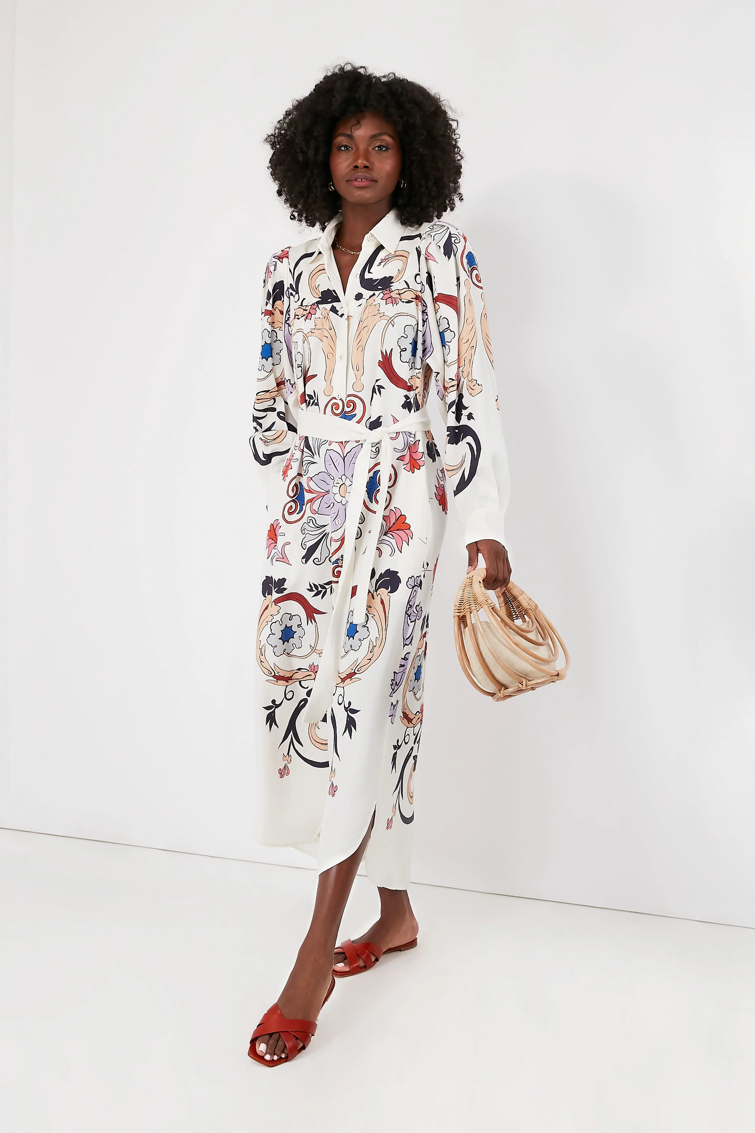 Scrolls Multi Gard Luna Dress - Image 2