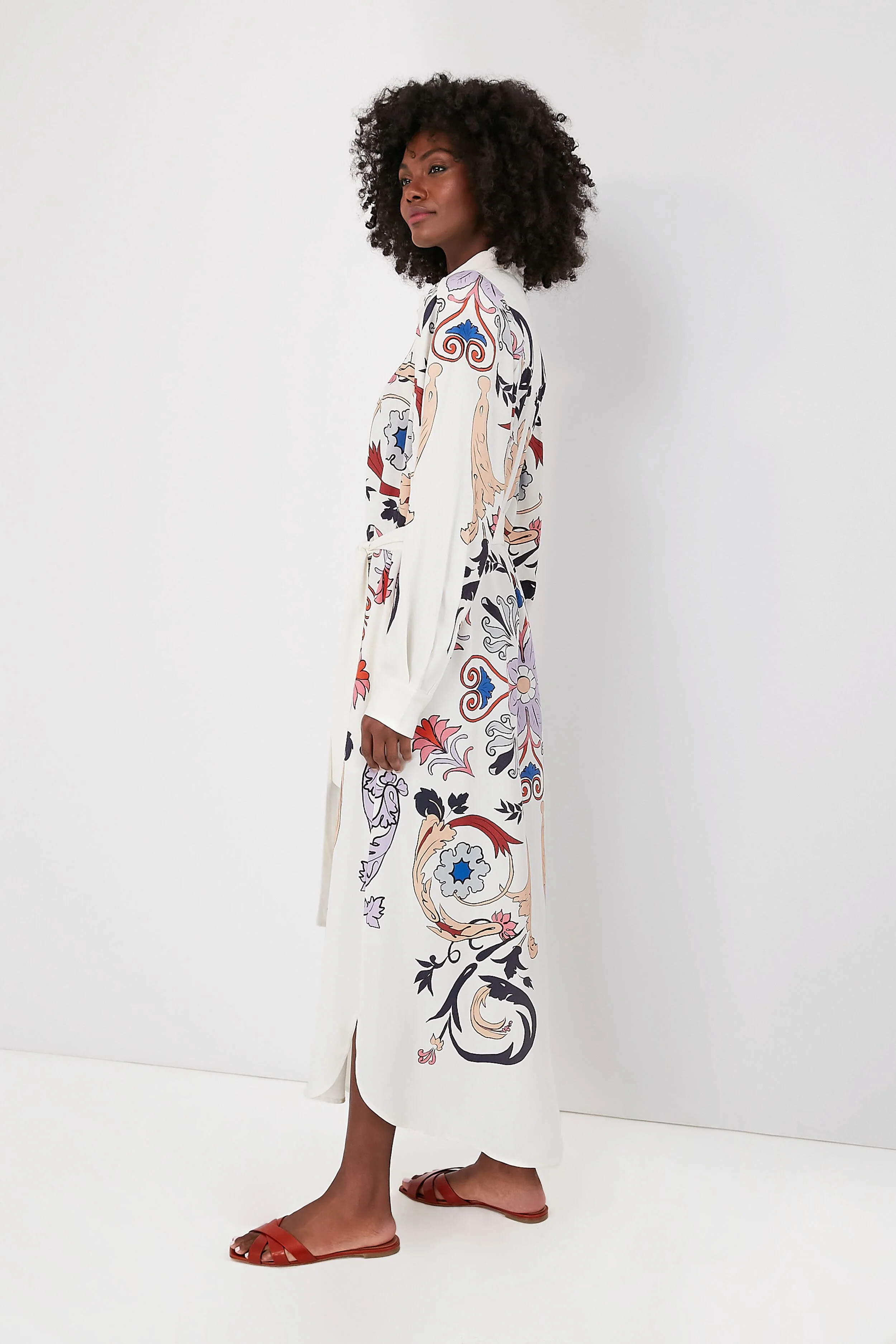 Scrolls Multi Gard Luna Dress - Image 3
