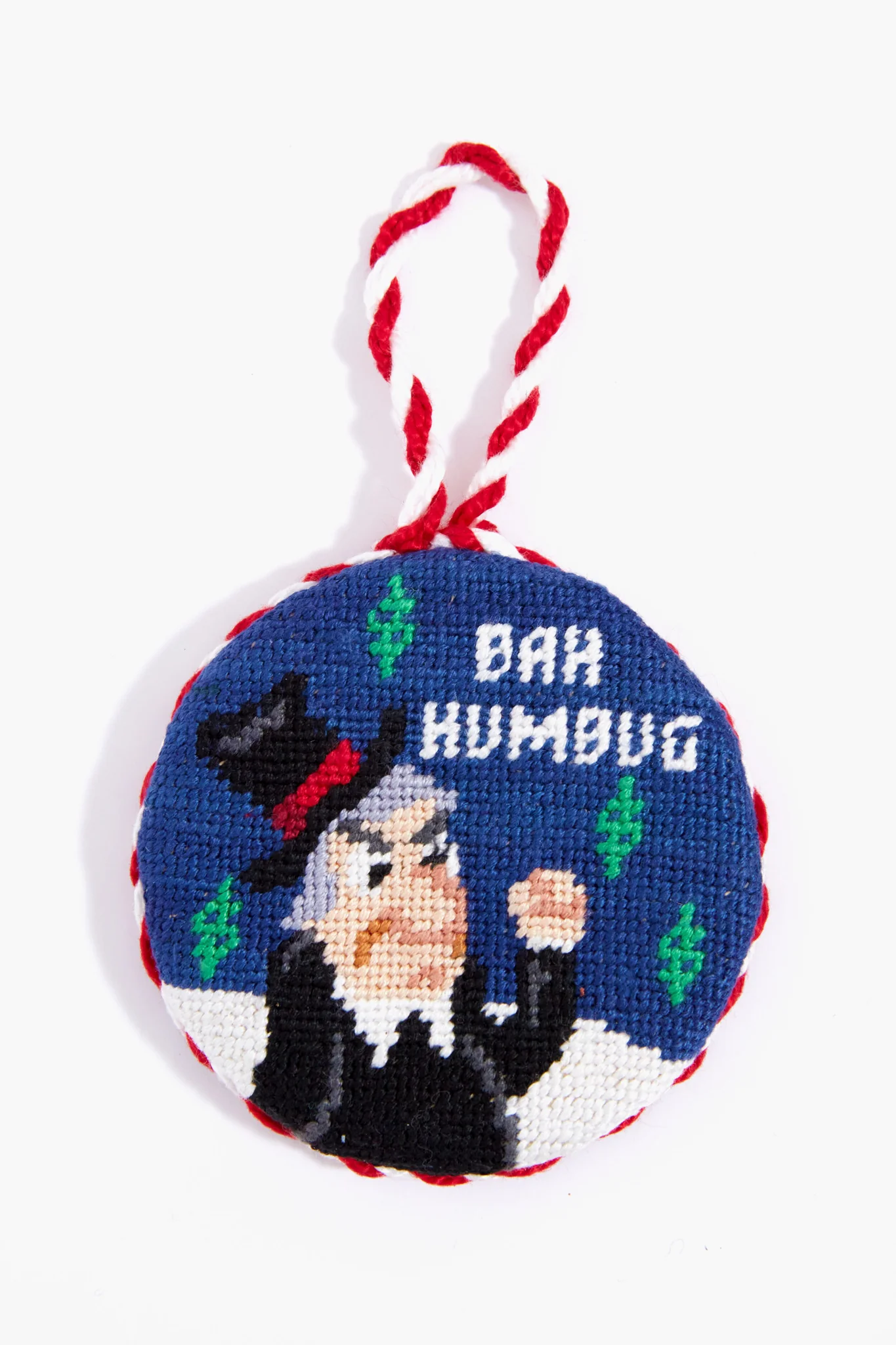 Scrooge Needlepoint Ornament - Image 2