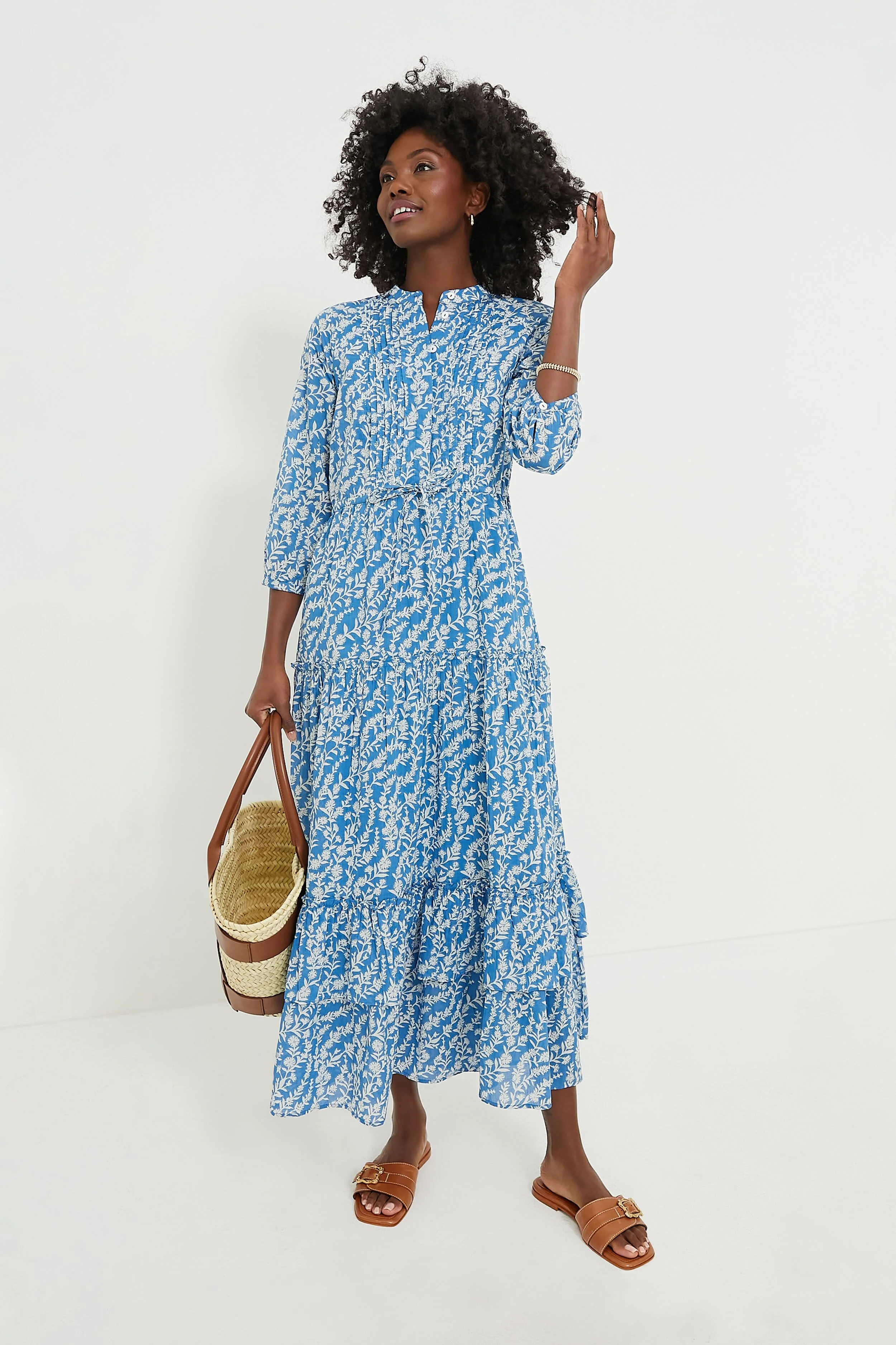Exclusive Shadow Bloom Marina Bazaar Dress - Image 2