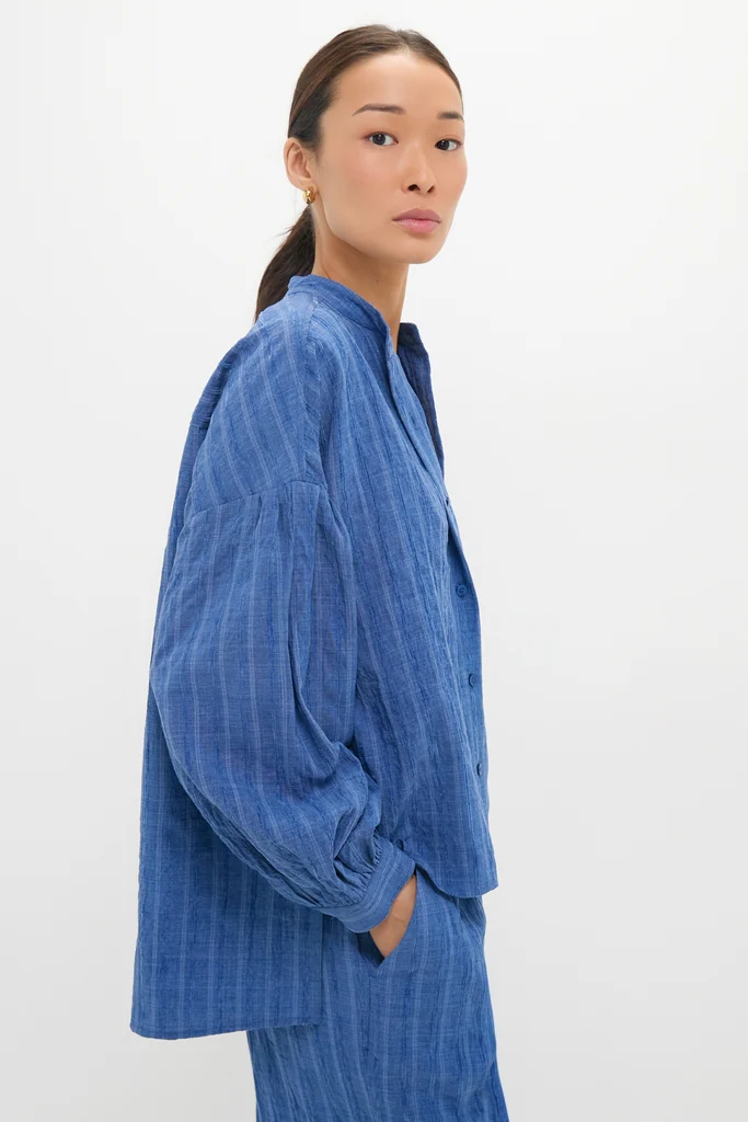 Shadow Stripe Juliette Button Down - Image 4